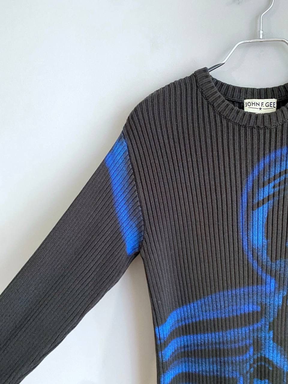 Vintage Vintage John F. GEE Avant Garde Sweater Y2K Dragon Print, M Size US M / EU 48-50 / 2 - 4 Thumbnail