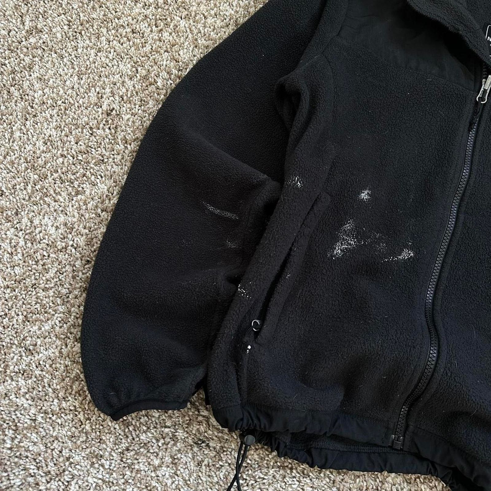 The North Face × Vintage black Basic The North Face TNF Zip Up Fleece Denali Jacket Size S / US 4 / IT 40 - 2 Thumbnail