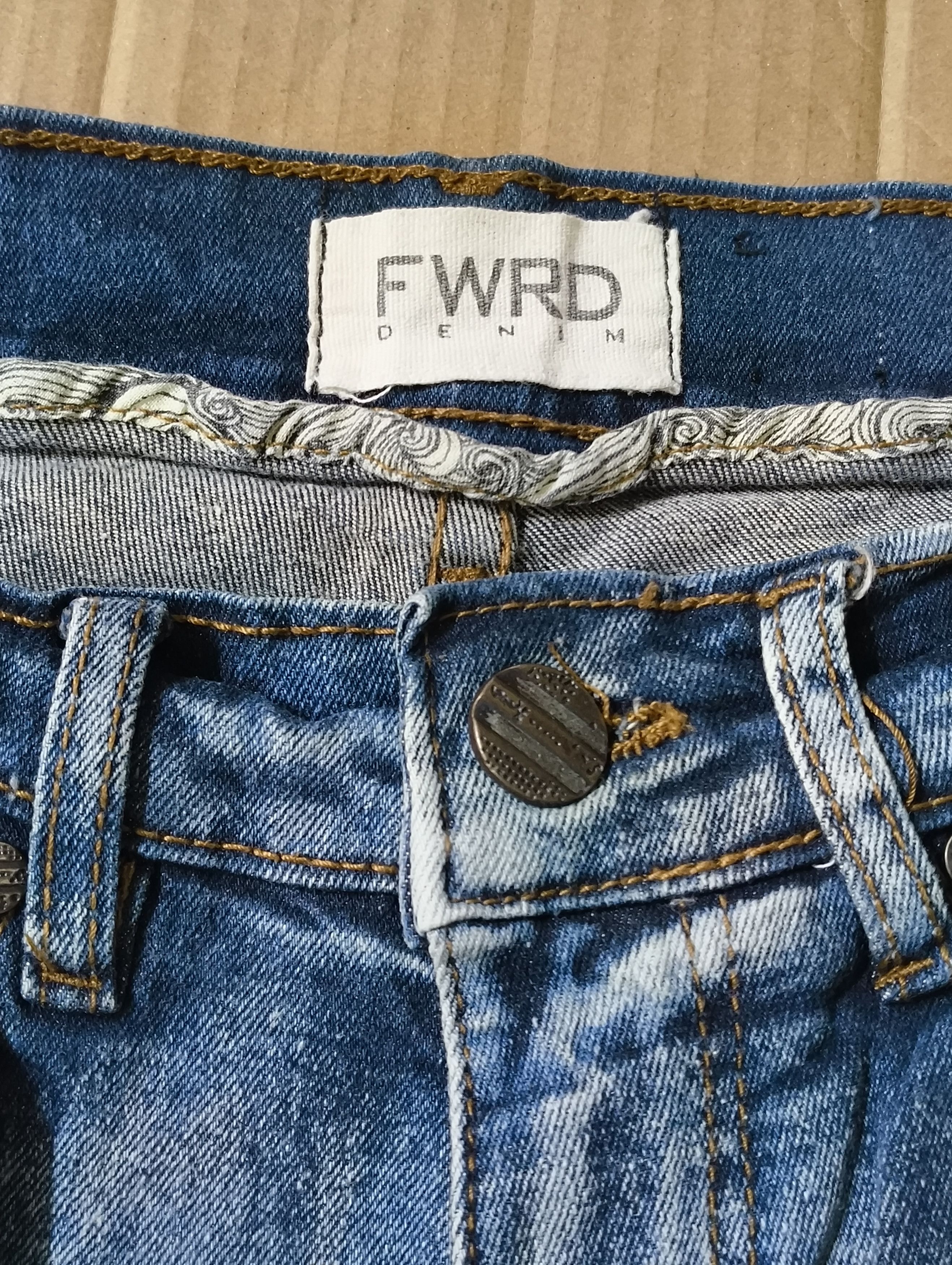 Japanese Brand FWRD Tactical Cargo Jeans Skinny fit Size US 32 / EU 48 - 7 Thumbnail