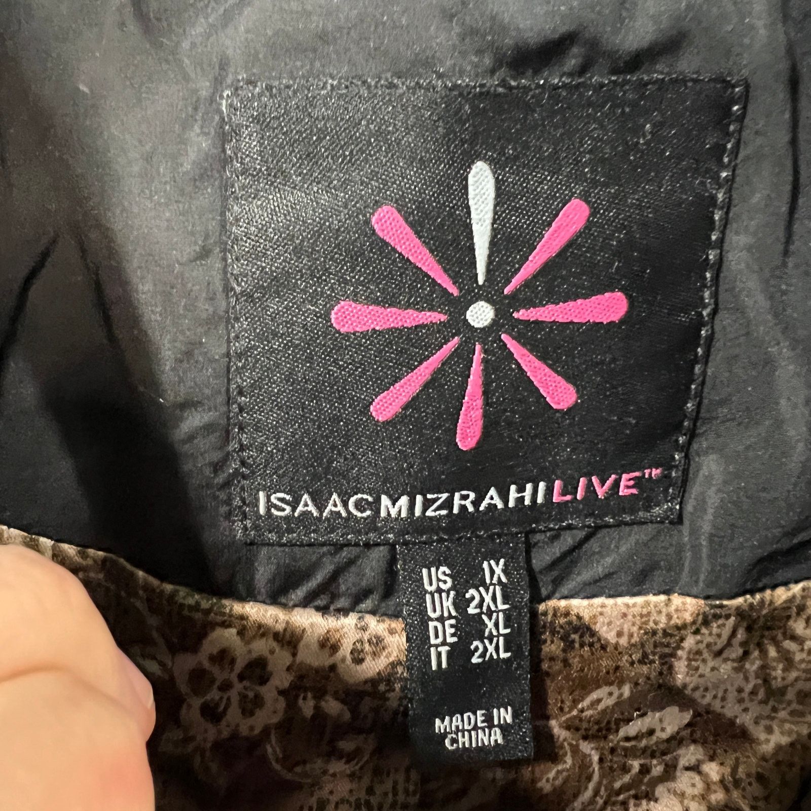 Other Isaac Mizrahi Live! Nylon Quilted Jacket Size XL / US 12-14 / IT 48-50 - 3 Thumbnail