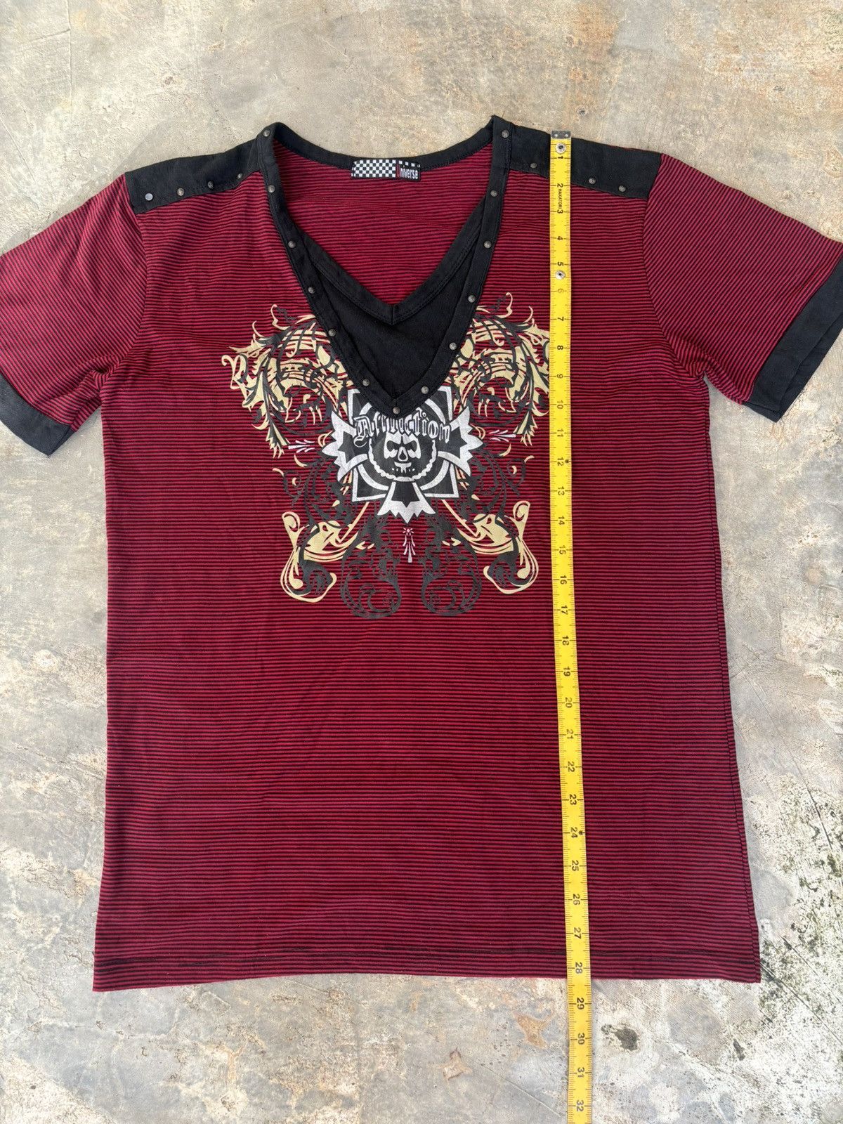 Hysteric Glamour Y2k Double Layer Style Universe Ifsixwasnine Punk Tshirt Size US L / EU 52-54 / 3 - 8 Thumbnail