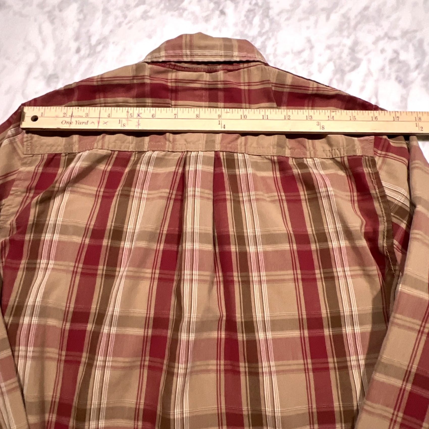 Vintage Mossy Oak Shirt Mens M Red Men Long Sleeve Pearl Snap Plaid Collared Button Size US M / EU 48-50 / 2 - 8 Thumbnail