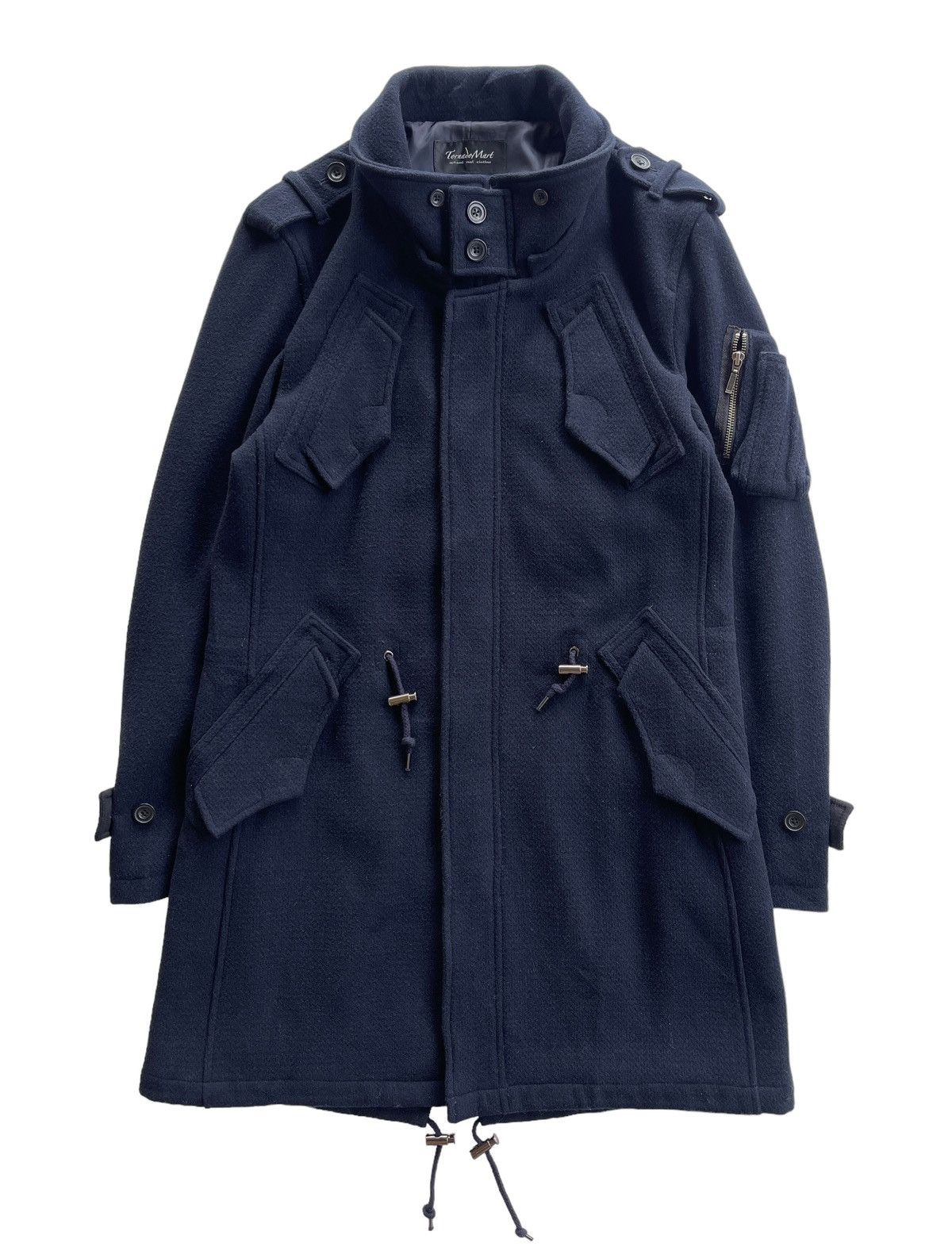 Tornado Mart Tornado Mart Multipocket Bono Hoodies Parka Jacket Size US M / EU 48-50 / 2 - 4 Thumbnail