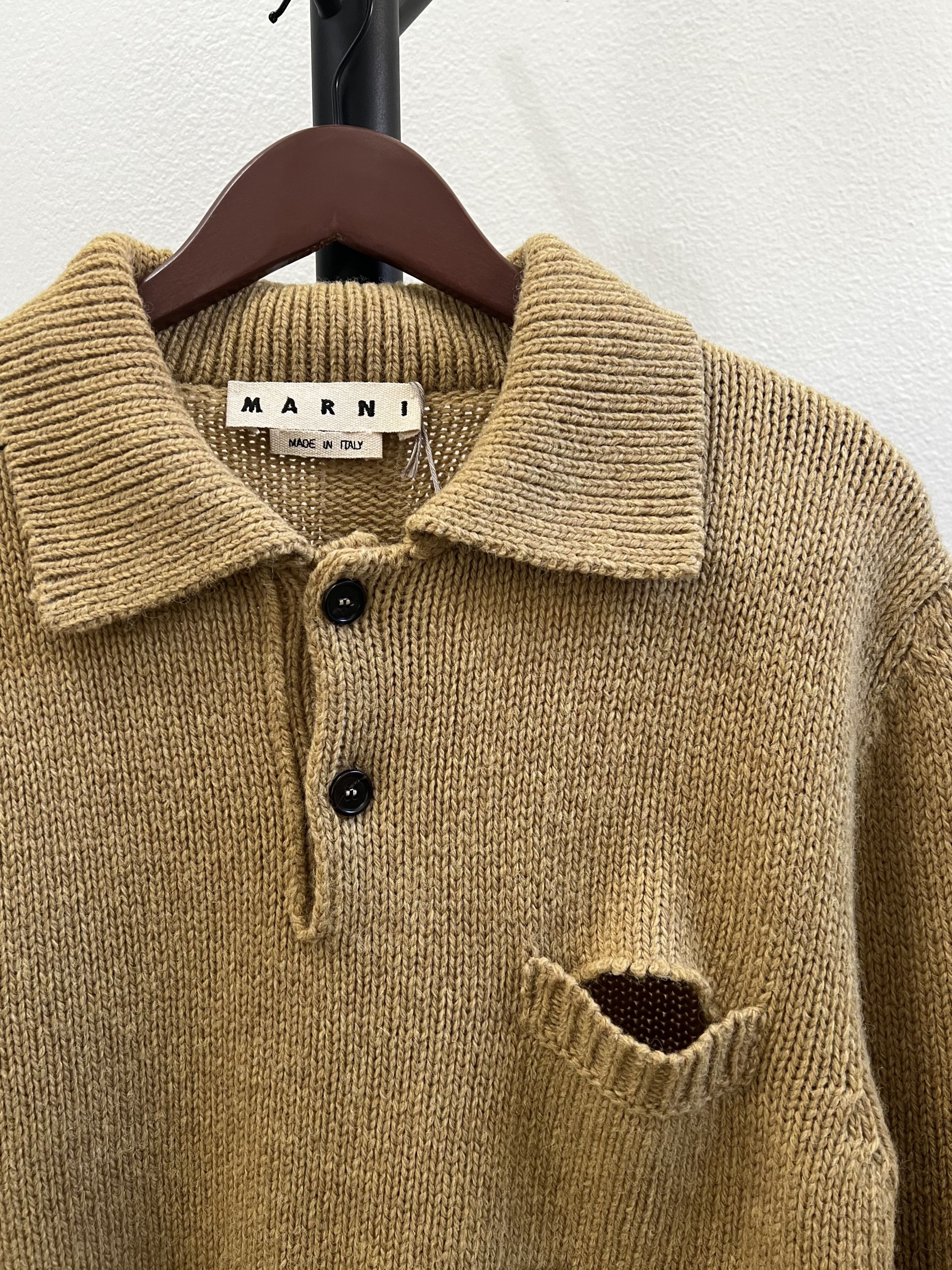 Marni Yellow Sweater Size US M / EU 48-50 / 2 - 2 Thumbnail
