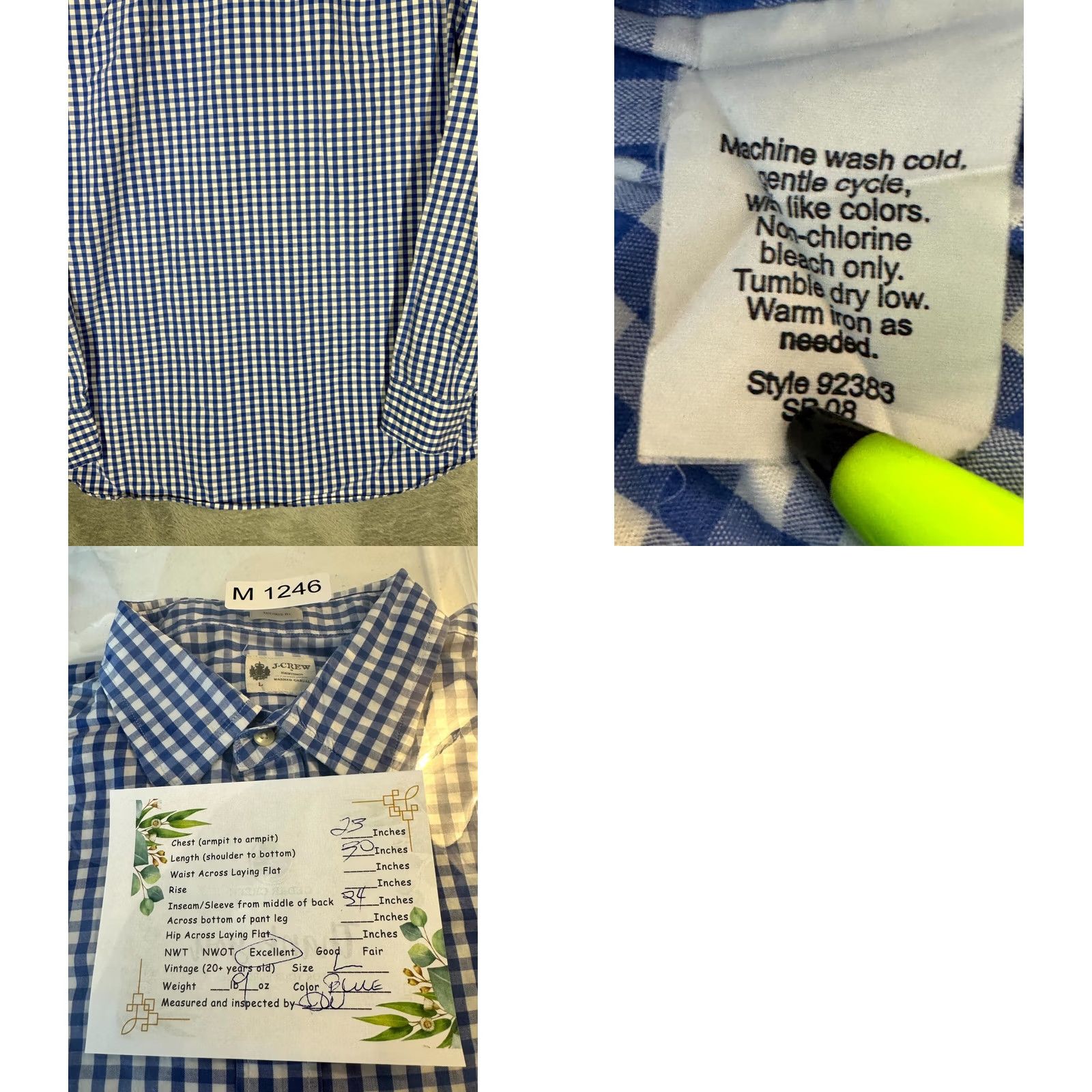 J.Crew VINTAGE J.CREW? Size US L / EU 52-54 / 3 - 9 Thumbnail
