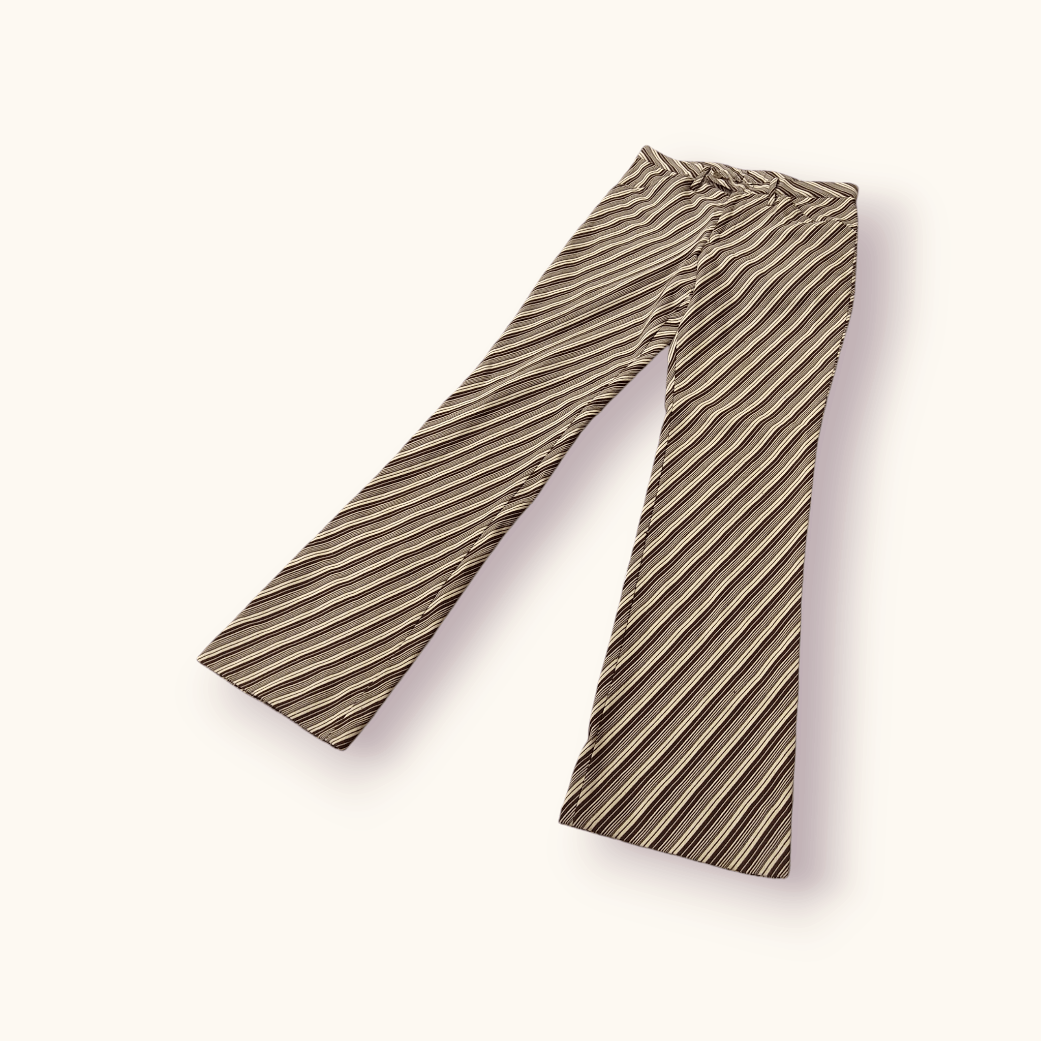 ABAHOUSE × Japanese Brand × Vintage Vintage Retro ABAHOUSE Striped Boot Cut Flare Psnts Size US 30 / EU 46 - 1 Thumbnail