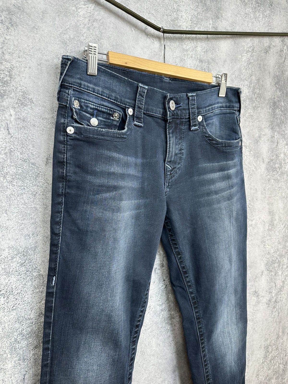 True Religion True Religion Geno Jeans Relaxed Slim Stretch Denim Pants Size US 30 / EU 46 - 3 Thumbnail