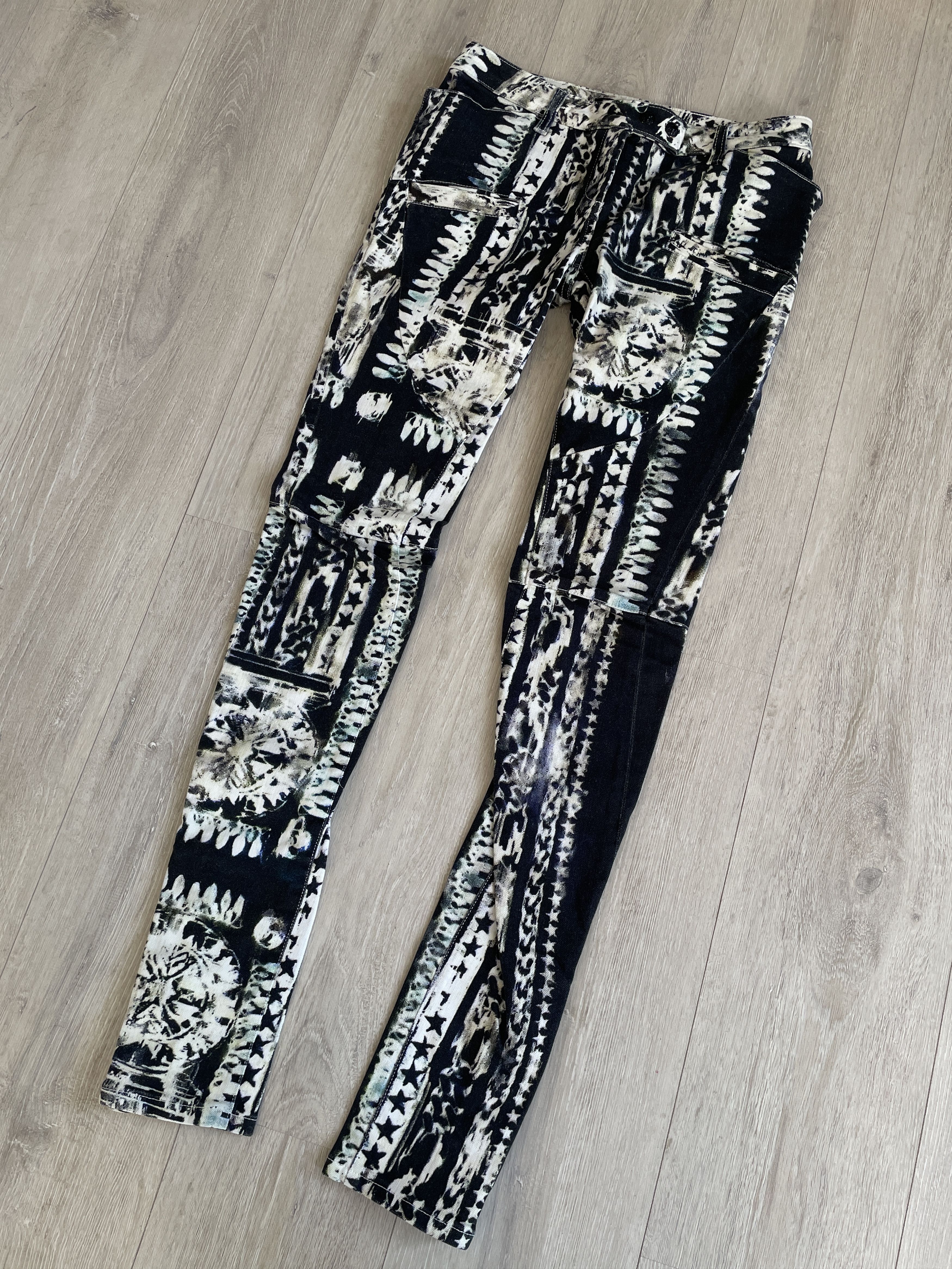 Balmain Balmain SS12 biker jeans by Oliver Rousteing Size 28" / US 6 / IT 42 - 6 Thumbnail