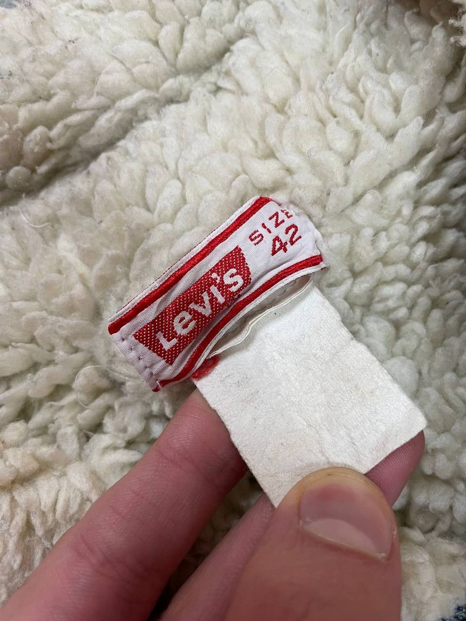 Levi's Vintage Levis Sherpa Denim Jacket Size US S / EU 44-46 / 1 - 10 Thumbnail