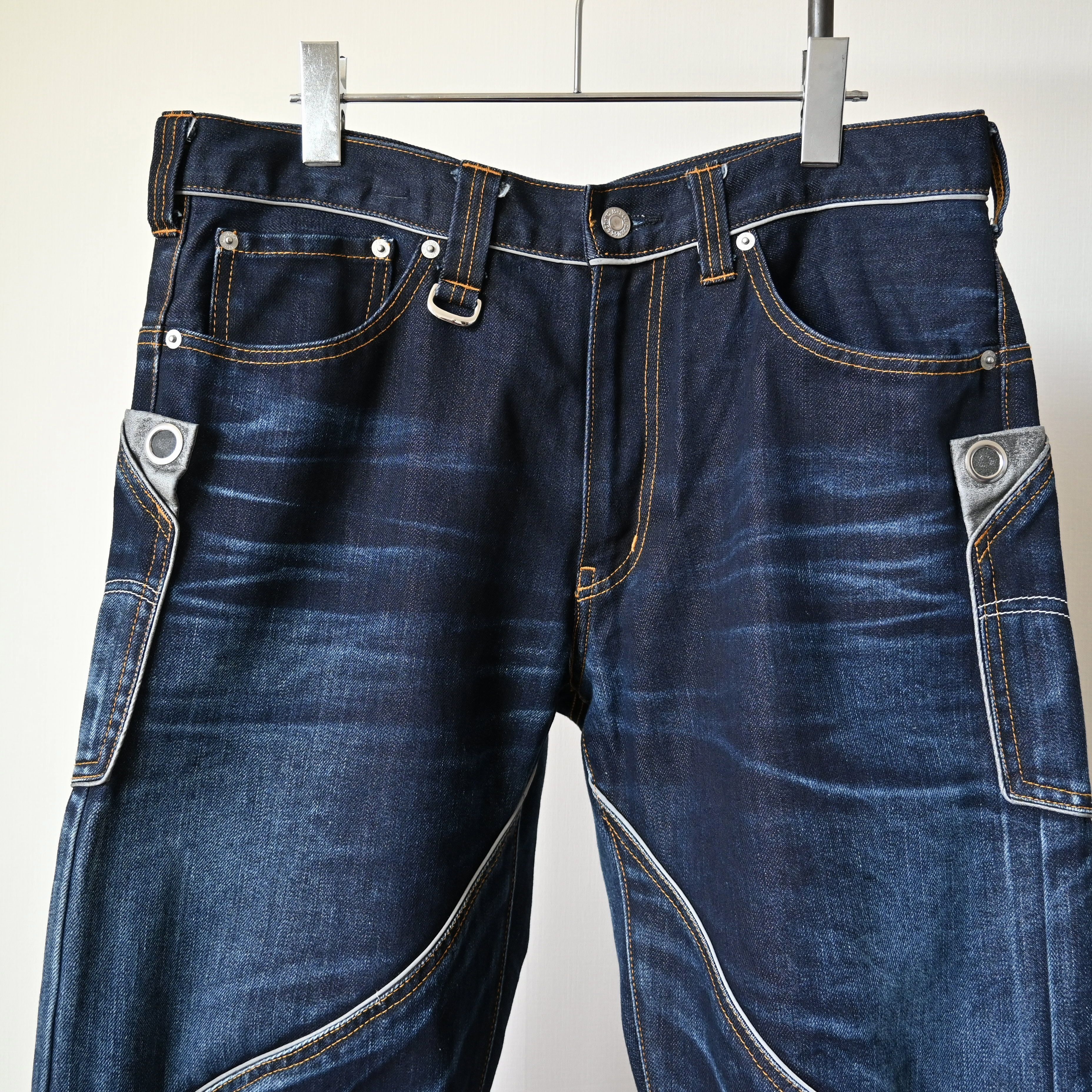 Levi's 2007 Levi's FLU 737⌀ reflective trim jeans, made in Japan Size US 34 / EU 50 - 7 Thumbnail