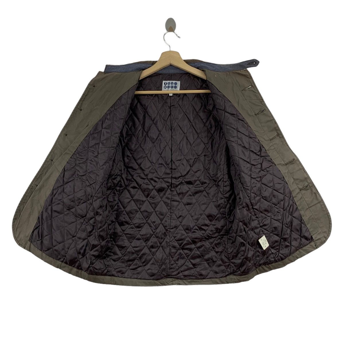 Japanese Brand × Takeo Kikuchi × Vintage Vintage TAKEO KIKUCHI Japanese Brand Quilted Brown Multi Size US M / EU 48-50 / 2 - 4 Thumbnail