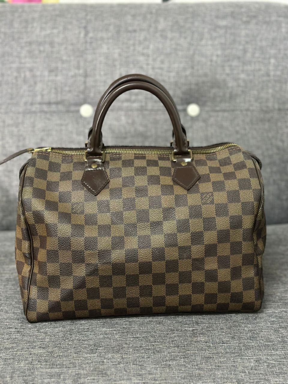 Louis Vuitton Authentic Louis Vuitton Monogram Damier Ebene Speedy 30 Size ONE SIZE - 7 Thumbnail