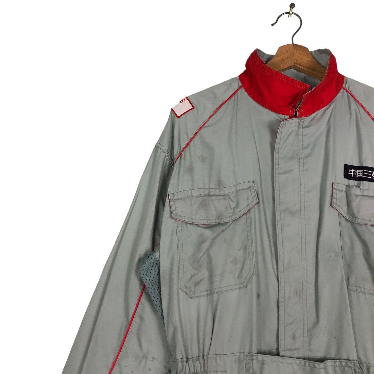 Japanese Brand 🔥90’s Vintage Coverall Racing Wear Mitsubishi Motors Size US 32 / EU 48 - 7 Thumbnail