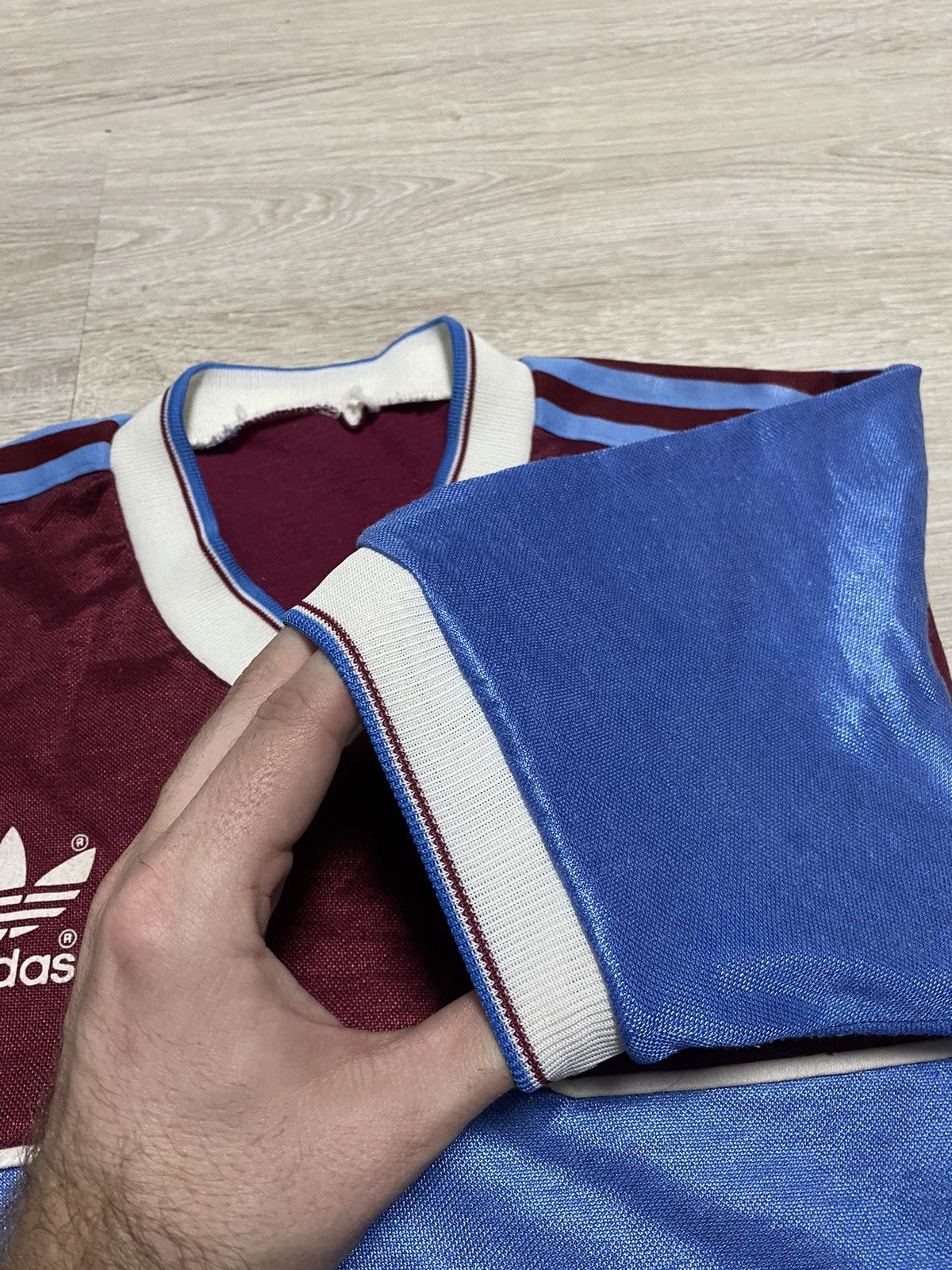 Adidas Ultra Rare Original West Ham United 1983/1984/1985 Adidas Size US S / EU 44-46 / 1 - 8 Thumbnail