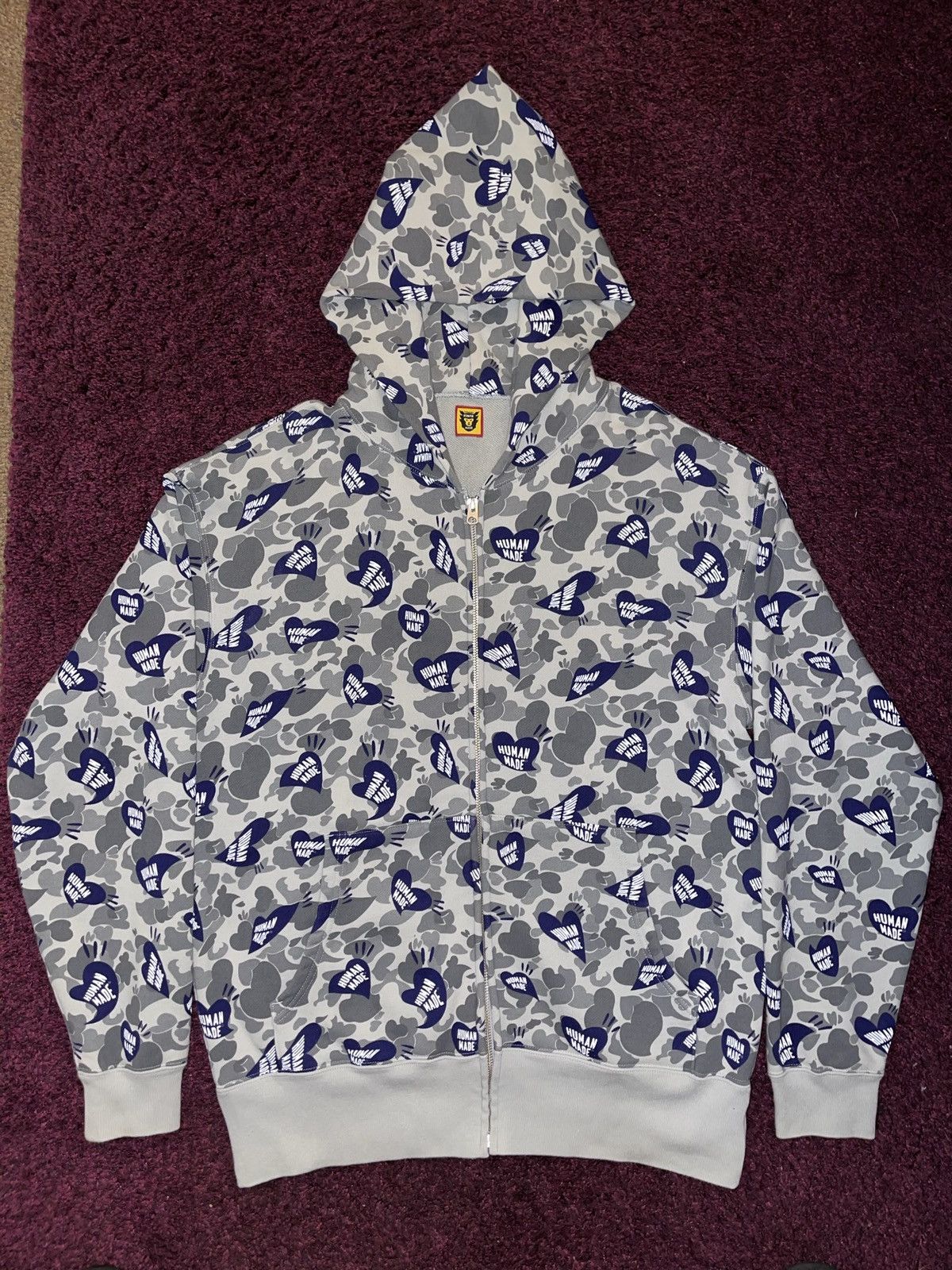 （訳ありセール 格安） Zip Camo Made Human Made Human Up Grailed | Hoodie トップス