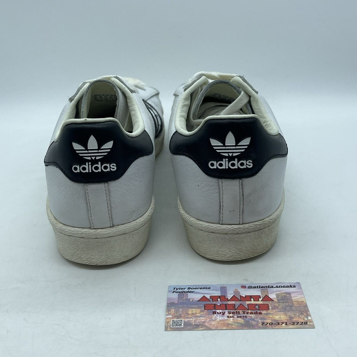 Adidas Superstar boost white Size US 12.5 / EU 45-46 - 3 Thumbnail