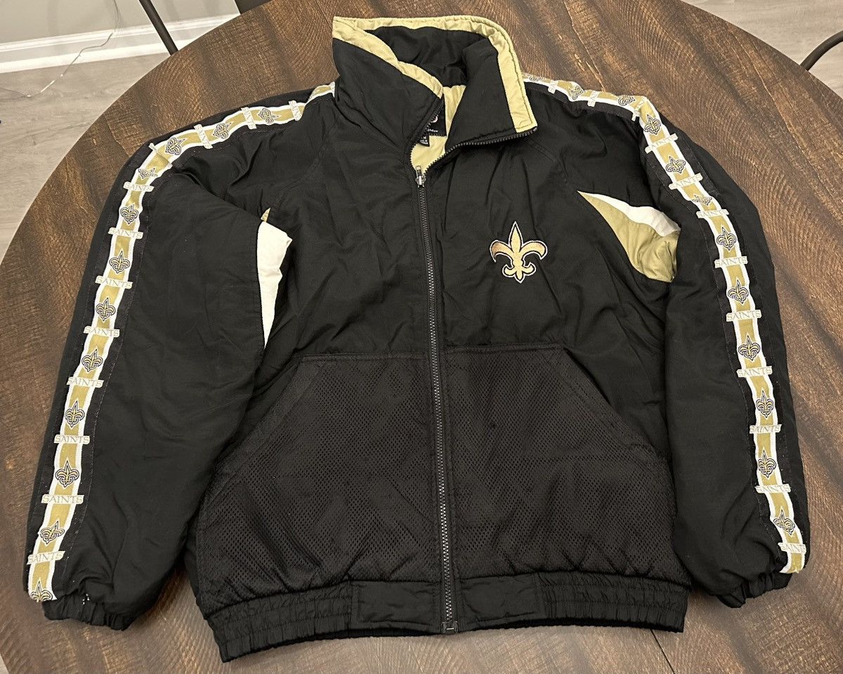 NFL Vintage NFL Game Day New Orleans Saints Men’s Jacket Sz Med Size US M / EU 48-50 / 2 - 2 Thumbnail
