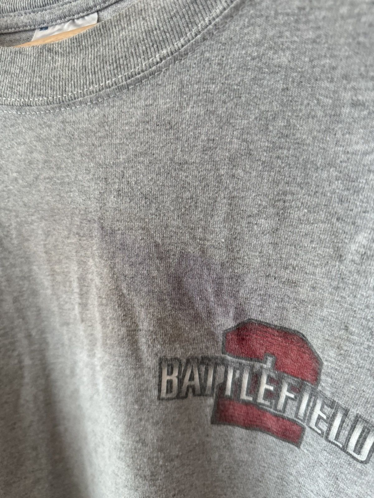 Vintage Vintage 2000s Battlefield 2 T Shirt Size US XL / EU 56 / 4 - 4 Thumbnail