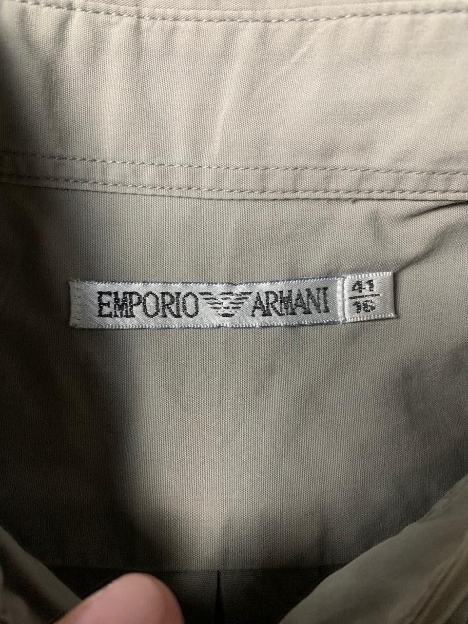 Emporio Armani 1990s Emporio Armani Harvard Shirt Size US M / EU 48-50 / 2 - 5 Thumbnail