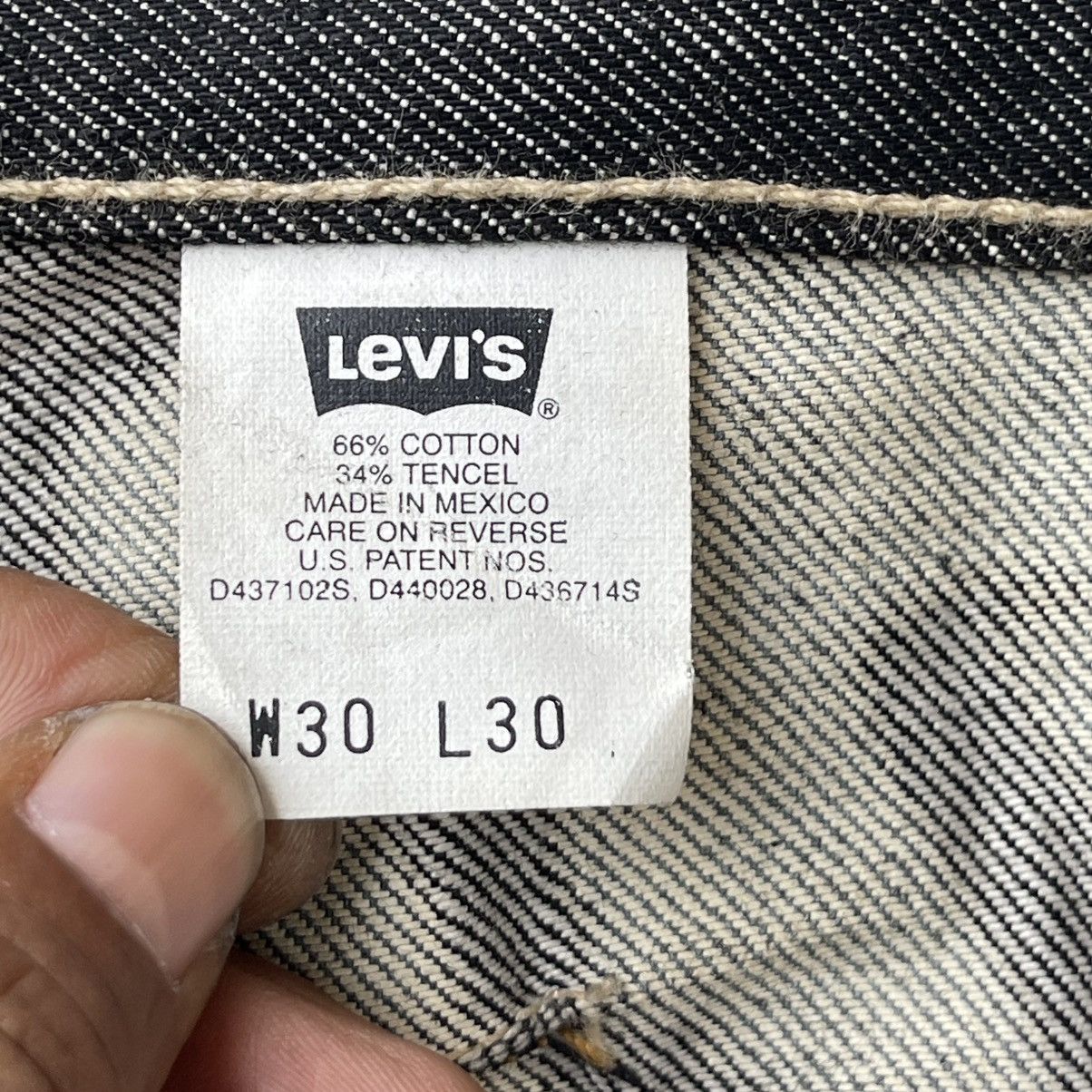 Levi's Thrashed Levi’s Engineered 3D Painted "Money" Denim Jeans Size US 30 / EU 46 - 13 Thumbnail