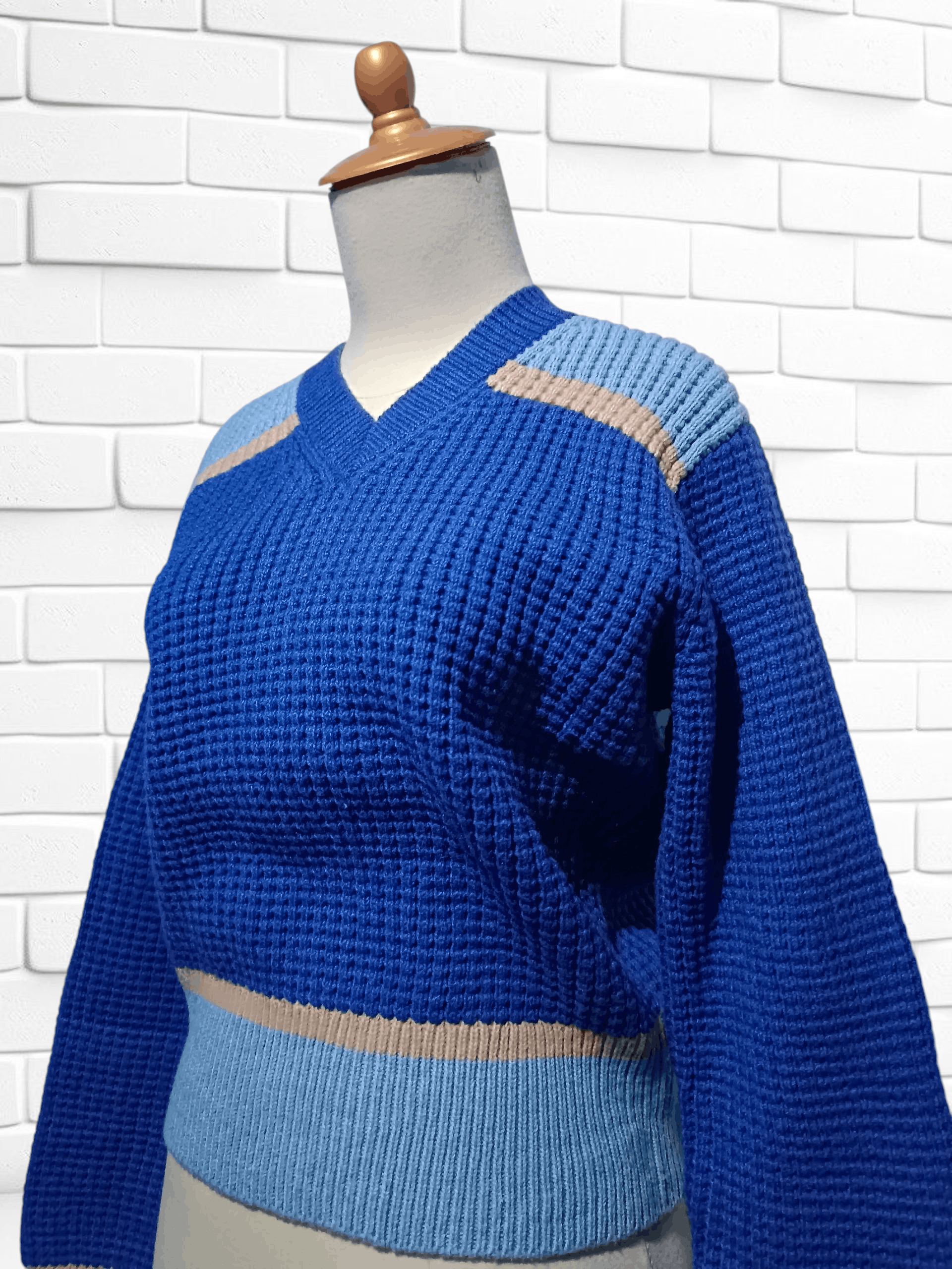 Marni × Uniqlo Uniqlo X Marni Knit V-Neck Long Sleeve Sweater Size L / US 10 / IT 46 - 3 Thumbnail