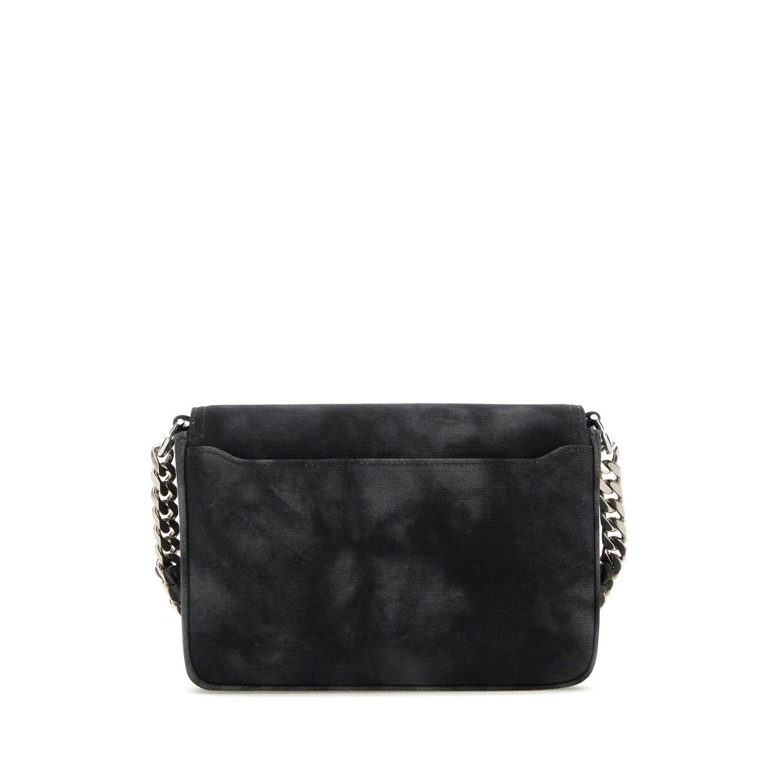 Givenchy GIVENCHY 4G Black / Gray Patched Washed Denim Shoulder Bag N Size ONE SIZE - 3 Thumbnail