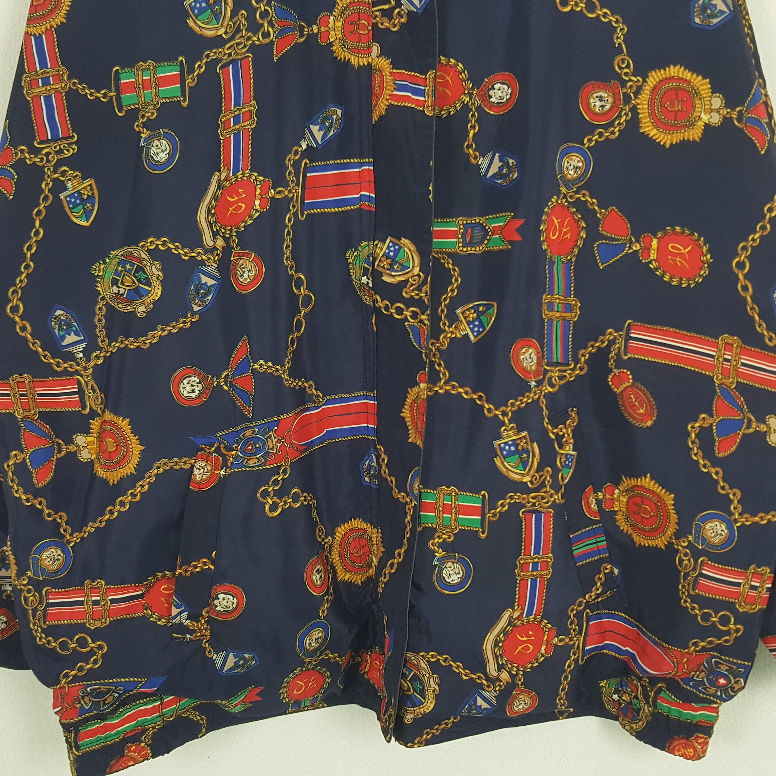 Designer × Vintage Vintage Alfred Dunner Medal Design Riversible Bombers Jacket Size US L / EU 52-54 / 3 - 2 Thumbnail
