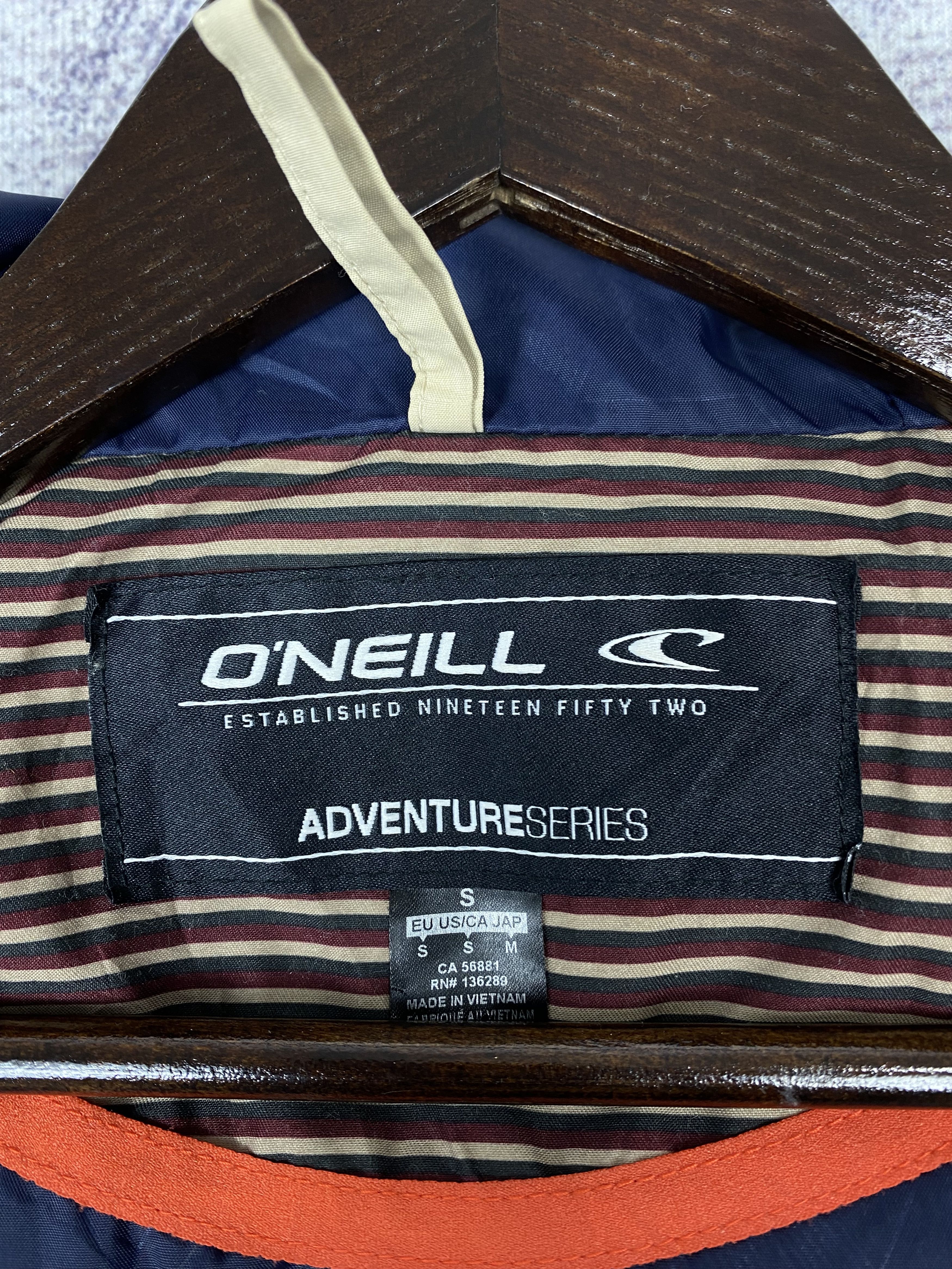 O'Neill Vintage O'neill Hoodie Zip Up Puffer Down Jacket Size US S / EU 44-46 / 1 - 9 Thumbnail