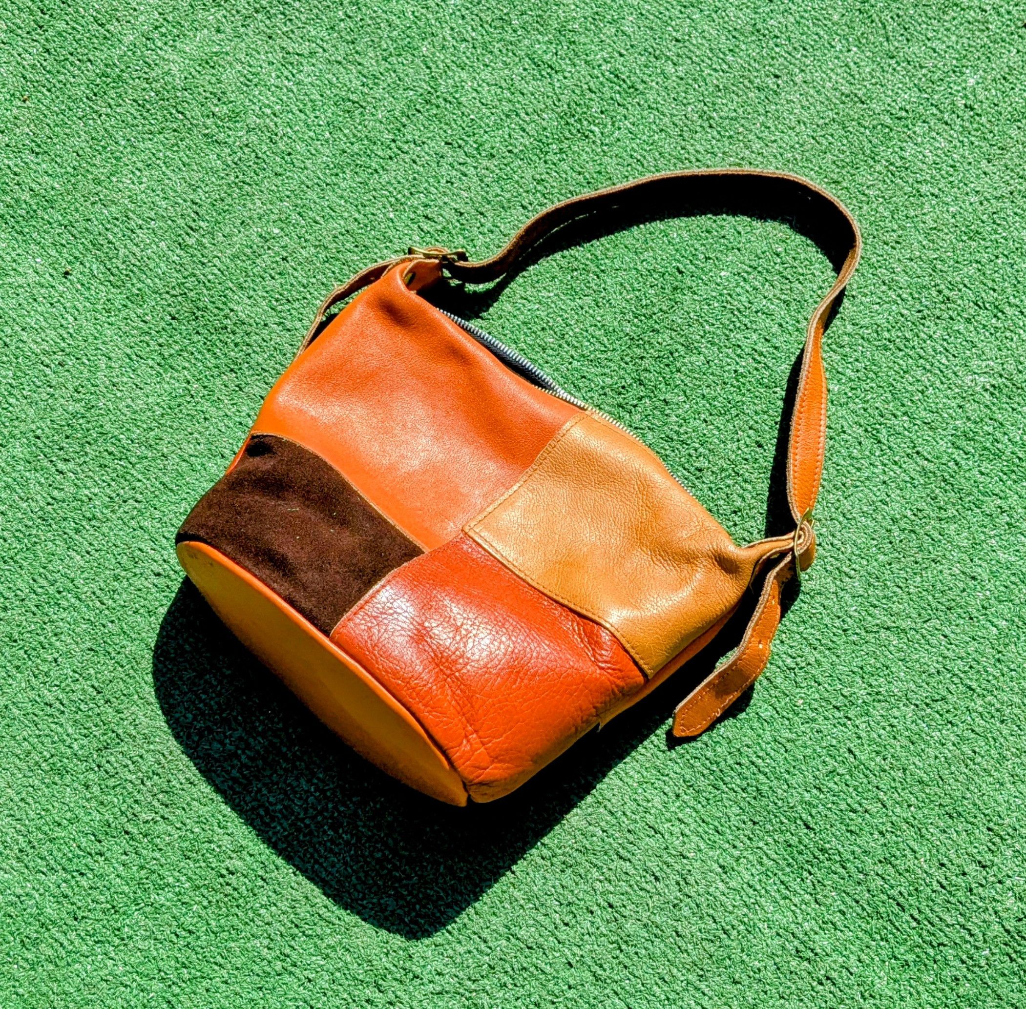 Vintage VTG Tennessee Village Cobbler Leather Hobo Shoulder Handbag Size ONE SIZE - 5 Thumbnail