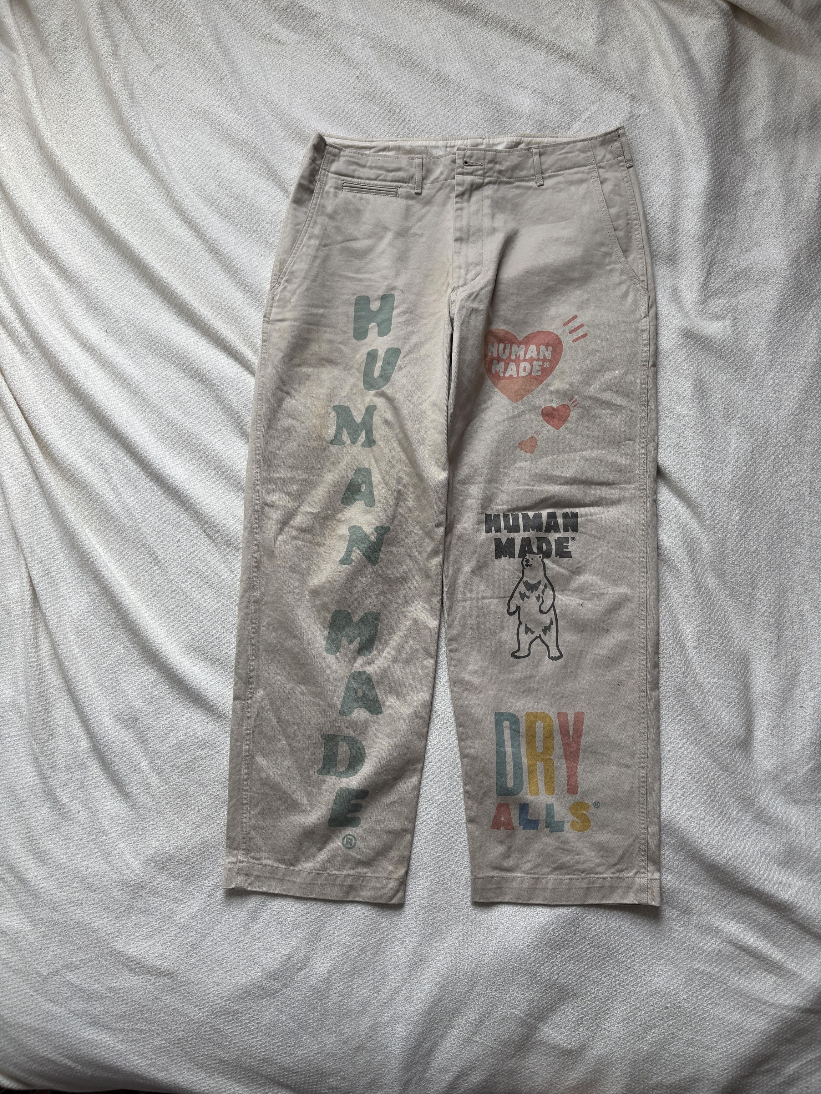 Human Made Human Made Wide Fit Graphic Pants Military Chino Size US 32 / EU 48 - 1 Thumbnail