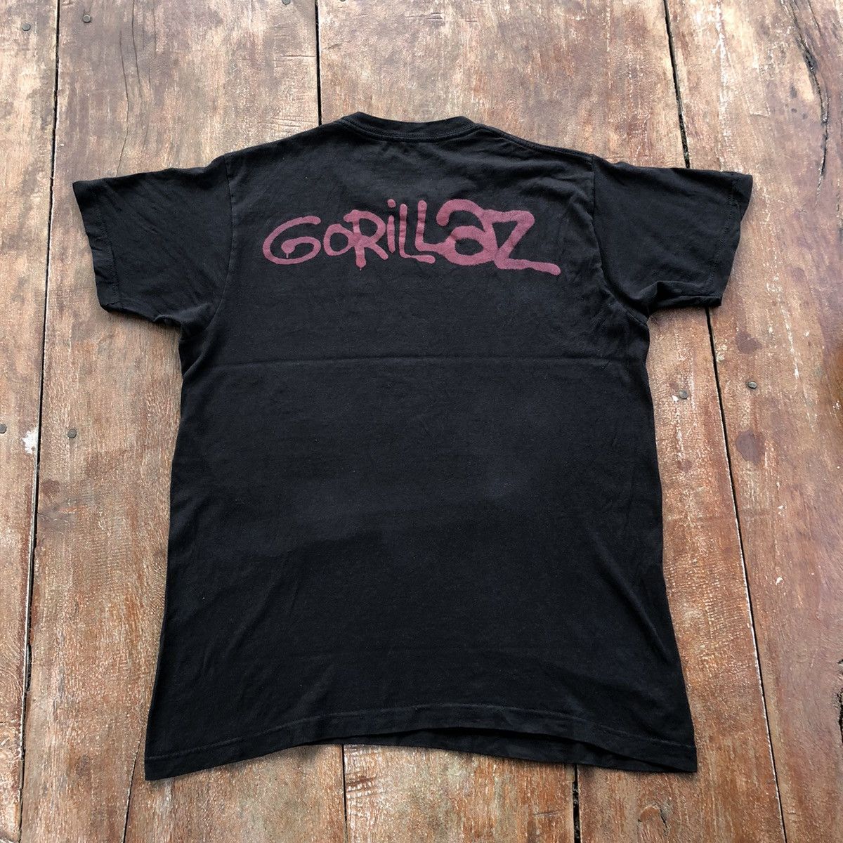 Band Tees Vintage Distress Gorillaz Band Rare T Shirt Size US M / EU 48-50 / 2 - 3 Thumbnail