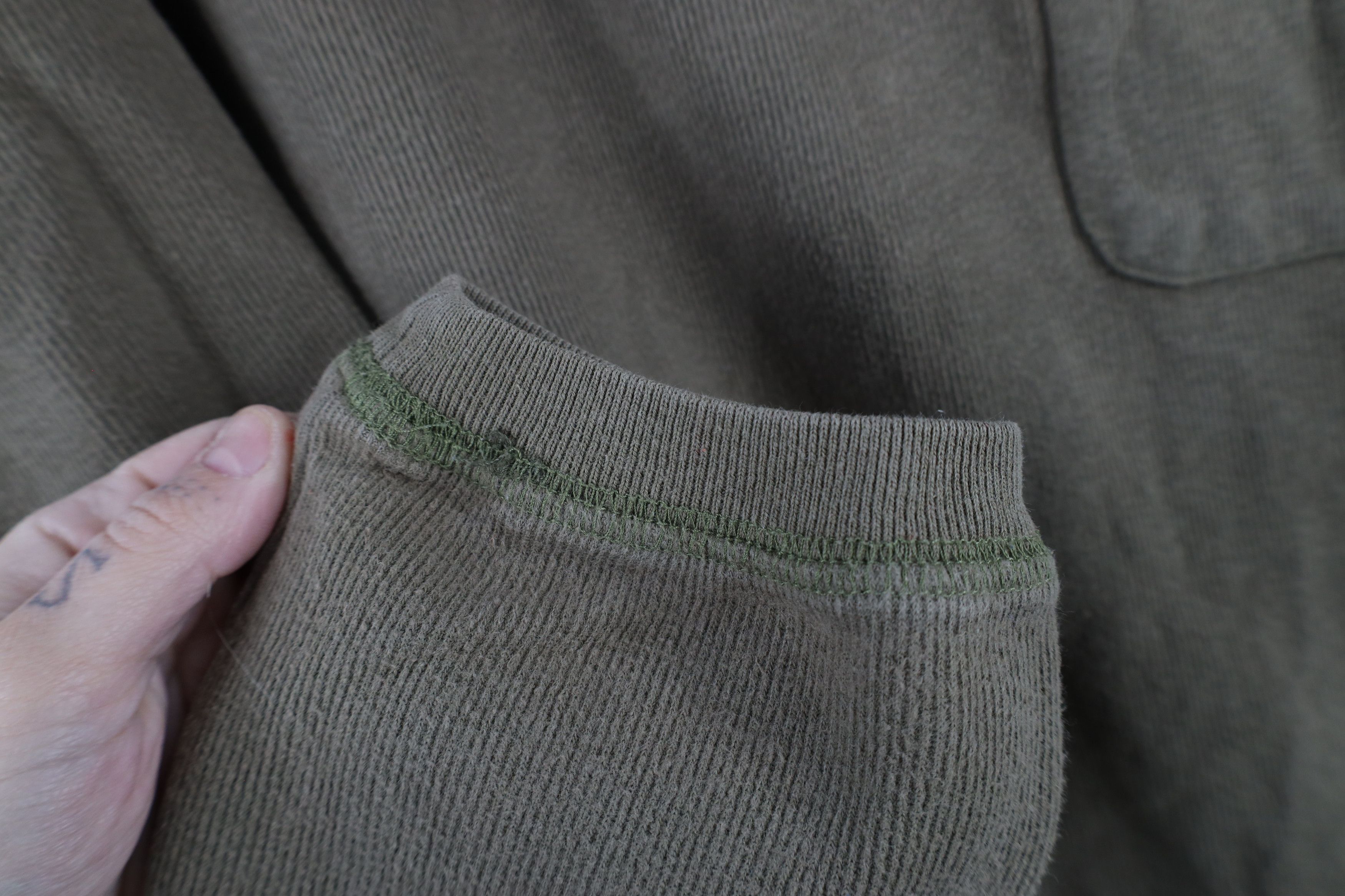 Vintage Vintage 90s Streetwear Knit Long Sleeve Henley T-Shirt Size US S / EU 44-46 / 1 - 6 Thumbnail