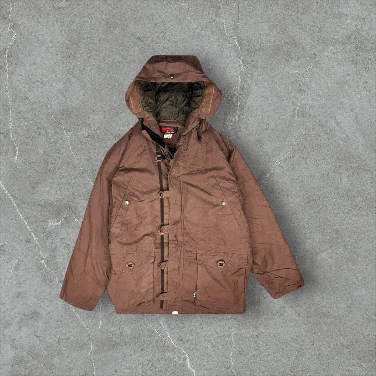 Designer × Fjallraven × Vintage Fjall Raven Military Parka Jacket Size US L / EU 52-54 / 3 - 1 Thumbnail