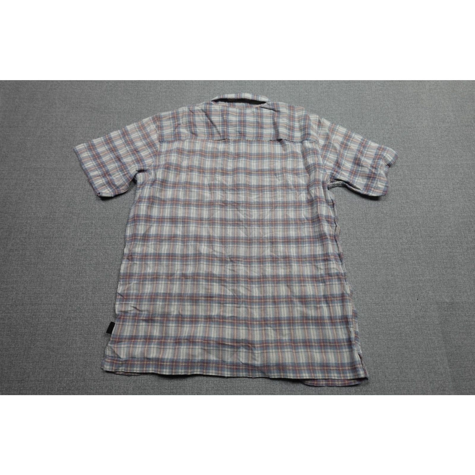 Patagonia Patagonia Shirt Mens Large Blue Check Organic Cotton Camp Hiking Fishing Light Shirt Size US L / EU 52-54 / 3 - 4 Thumbnail