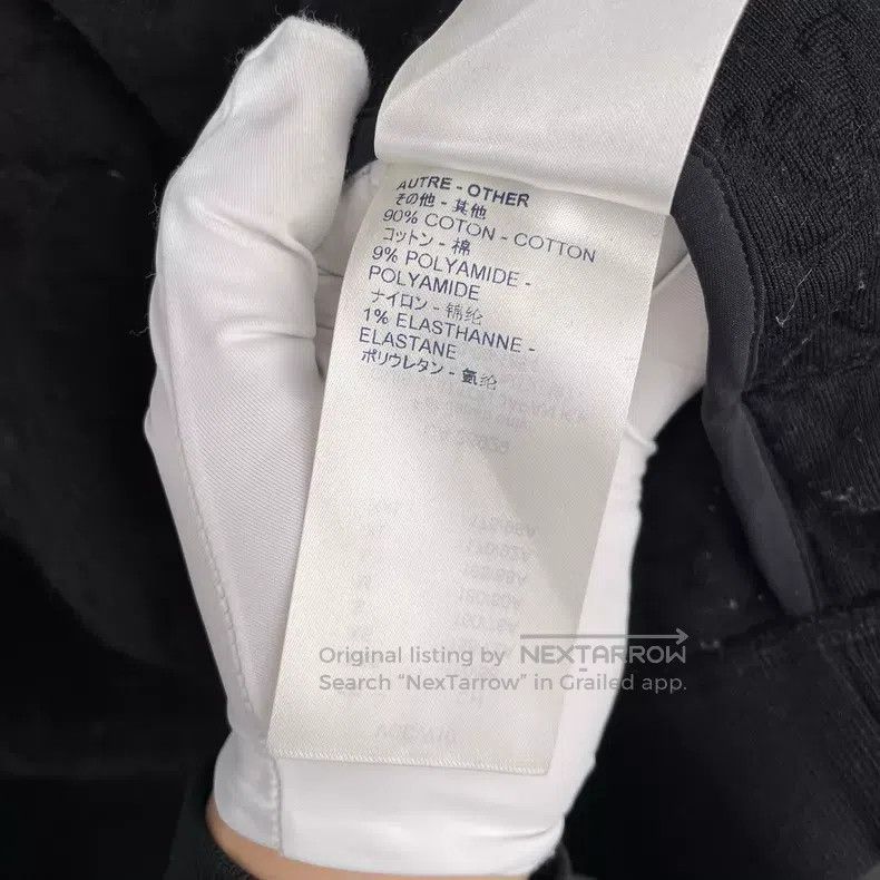 Louis Vuitton Louis Vuitton Black logo embossed cotton hooded drawstring Size US S / EU 44-46 / 1 - 8 Thumbnail