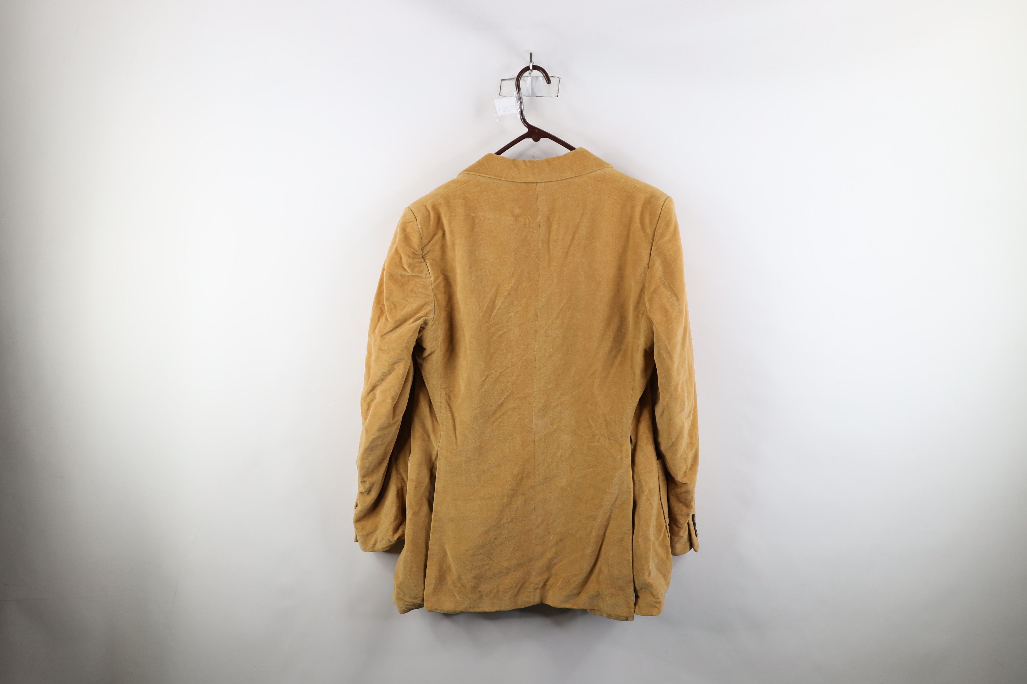 Vintage Vintage 60s 70s Streetwear Button Velour Suit Blazer Jacket Size US XL / EU 56 / 4 - 13 Thumbnail