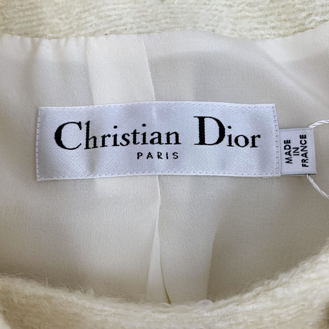 Dior Dior Set Tweed Mohair Beige (Size S) Size XS / US 0-2 / IT 36-38 - 2 Thumbnail