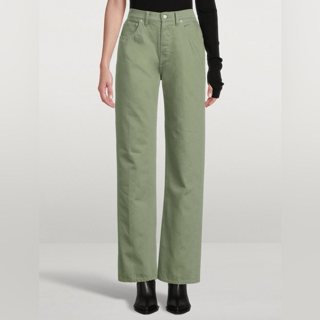 Boyish Boyish Ziggy Straight Jeans in Green Mile Size 26 Size 26" / US 2 / IT 38 - 2 Thumbnail
