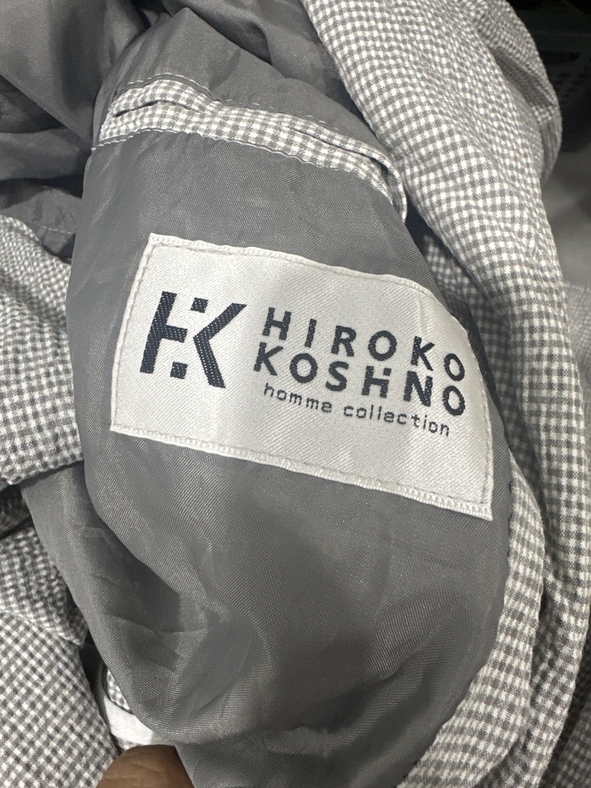 Hiroko Koshino Homme × Vintage HIROKO KOSHINO HOMME COLLECTION BLAZER Size US M / EU 48-50 / 2 - 5 Thumbnail