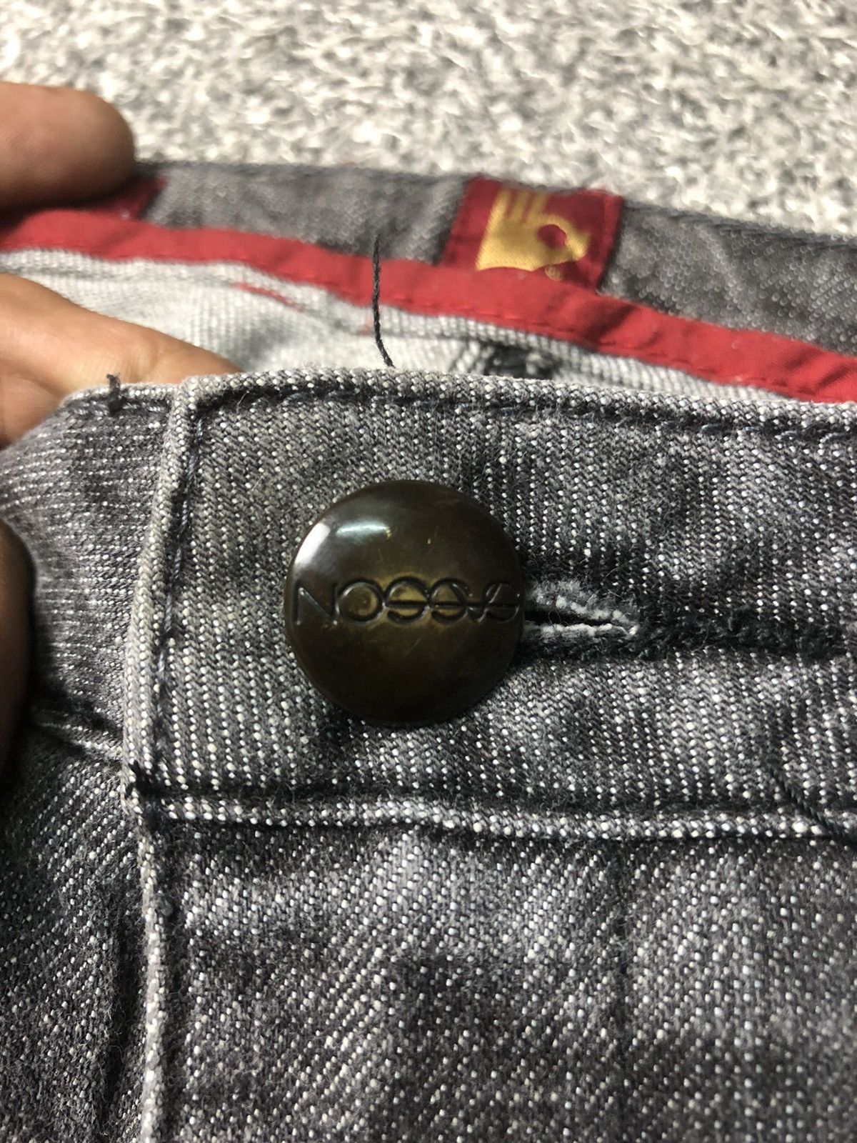 If Six Was Nine × Japanese Brand × Vintage Vintage Sasson Ooh La La Bootcut Boogie Wash Jeans Size 33" - 7 Thumbnail