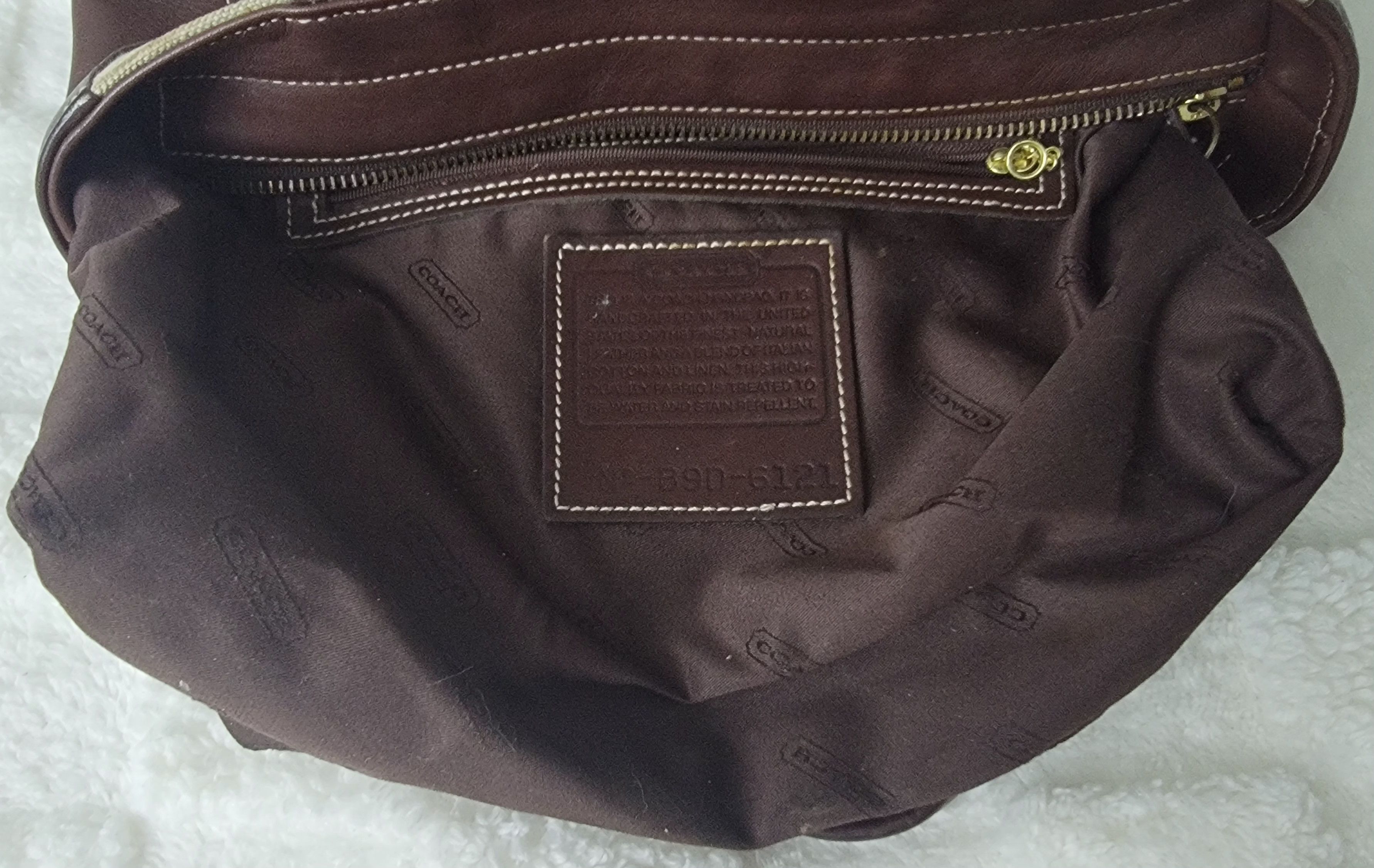 Coach Coach Bleeker Satchel Bag B9D-6121 *VINTAGE*EUC* Size ONE SIZE - 4 Thumbnail