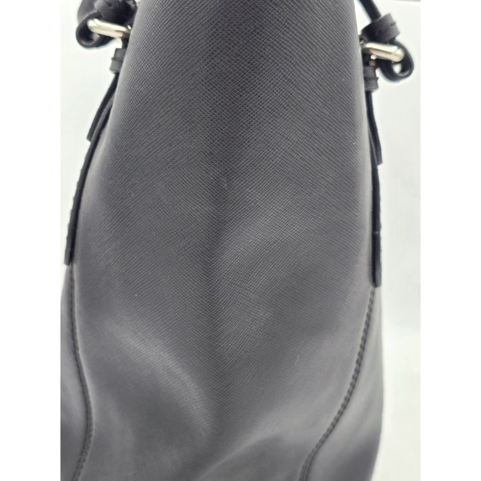 Coach COACH Peyton Leather Zip Top Tote Bag Purse - Black/Silver - SEE PHOTOS Tote Size L / US 10 / IT 46 - 6 Thumbnail