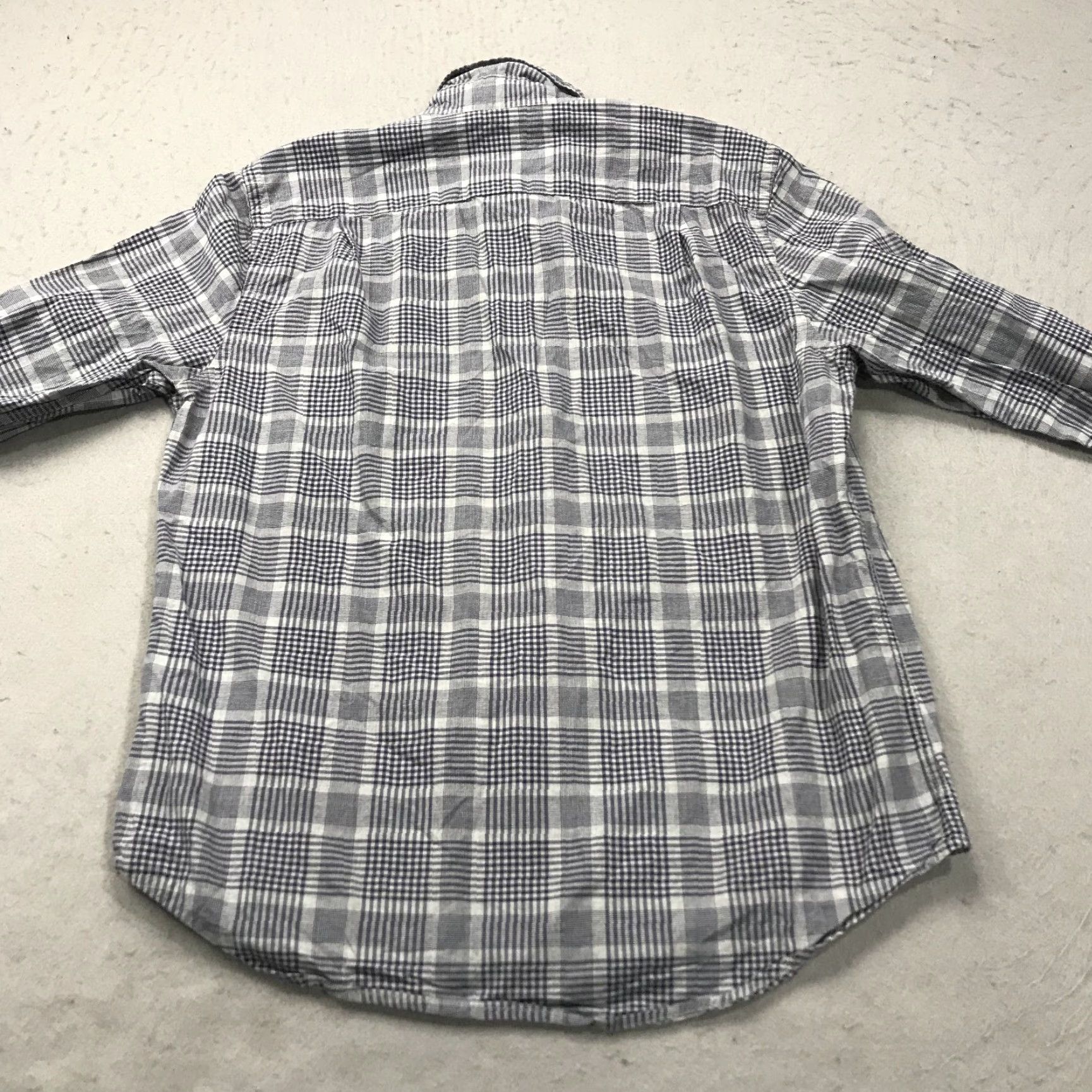 Steven Alan Steven Alan Shirt Mens Medium Gray Cotton Casual Button Long Sleeve Designer Size US M / EU 48-50 / 2 - 5 Thumbnail