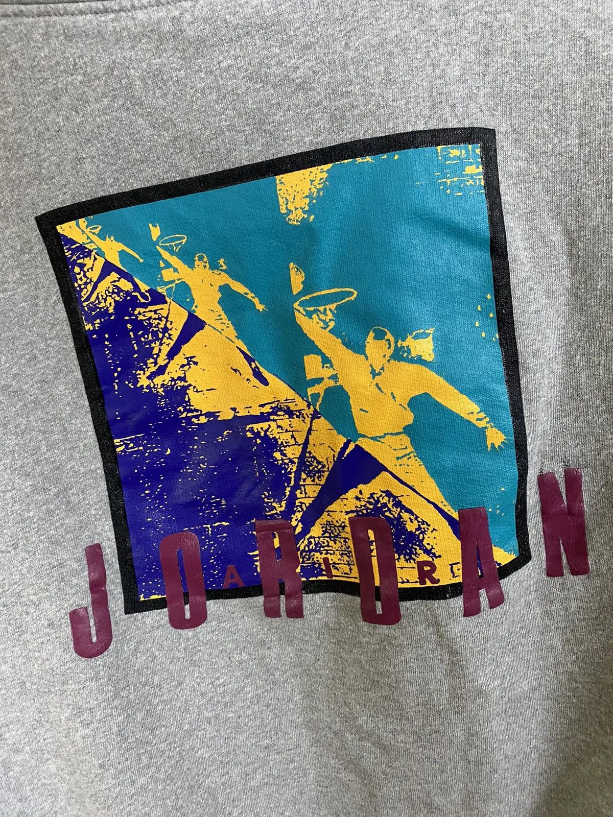 Nike × Vintage Vintage Nike Air Jordan Hoodies Pullover Size US M / EU 48-50 / 2 - 4 Thumbnail