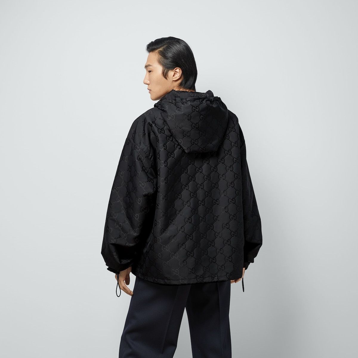 Gucci o1mt1gz0325 GG Nylon Jacquard Jacket in Black Size US L / EU 52-54 / 3 - 5 Thumbnail