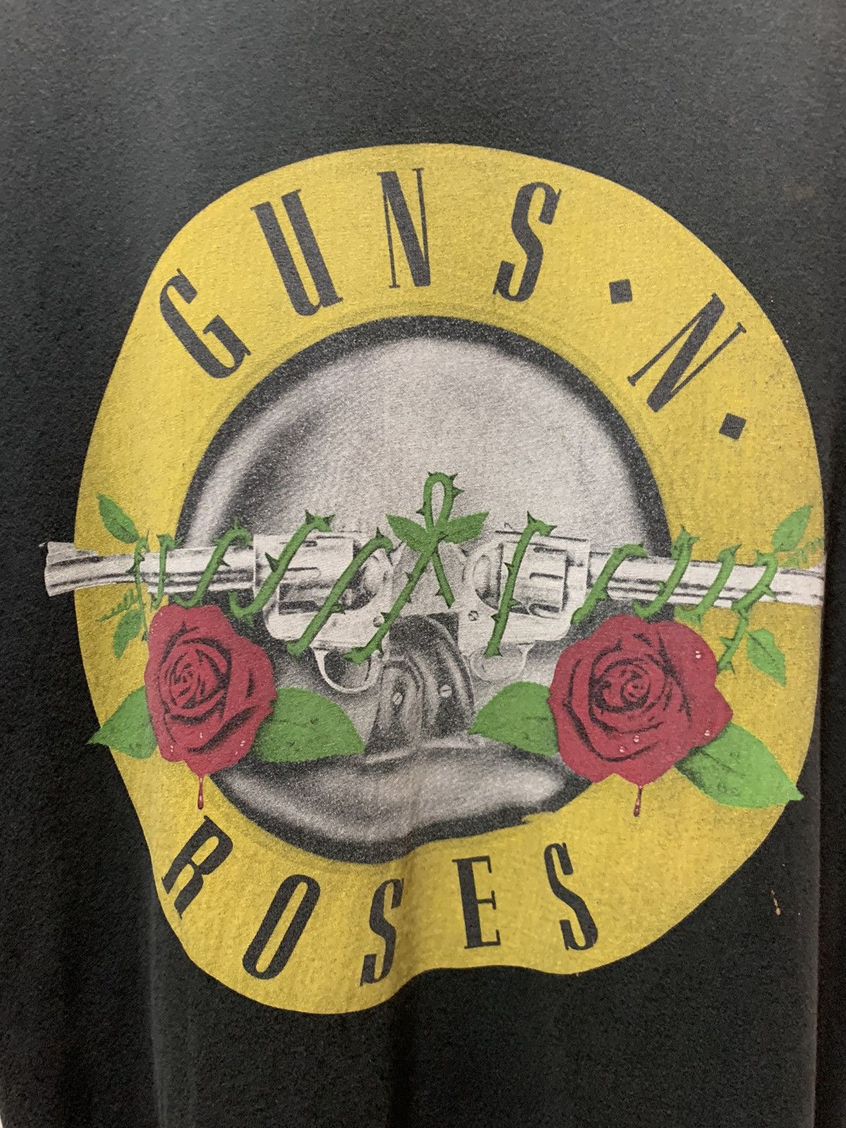 Band Tees Guns N' Roses Distressed Faded T-shirt Size US L / EU 52-54 / 3 - 4 Thumbnail