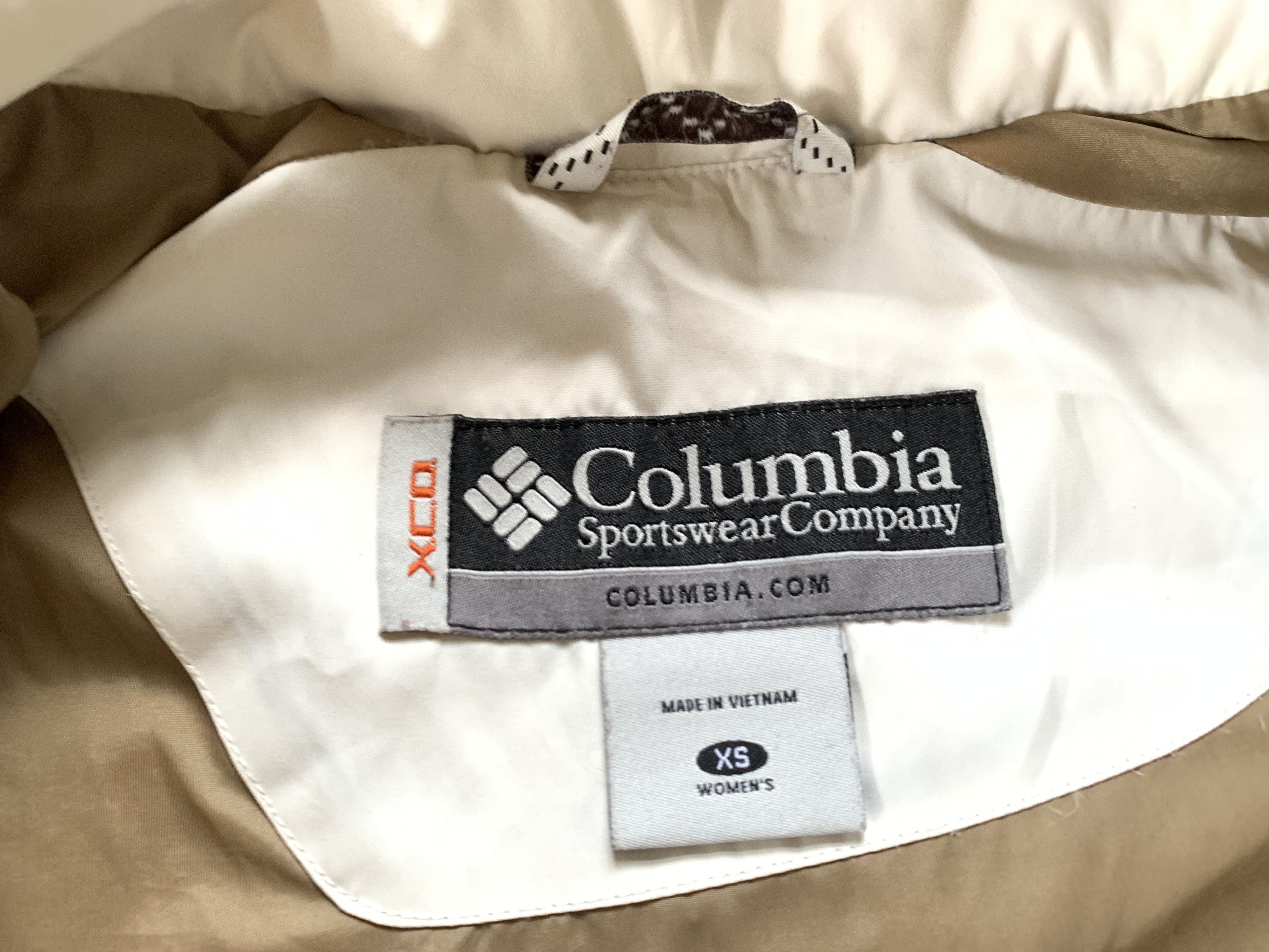 Columbia Columbia Women Down Beige Jacket Parka Size XS / US 0-2 / IT 36-38 - 7 Thumbnail