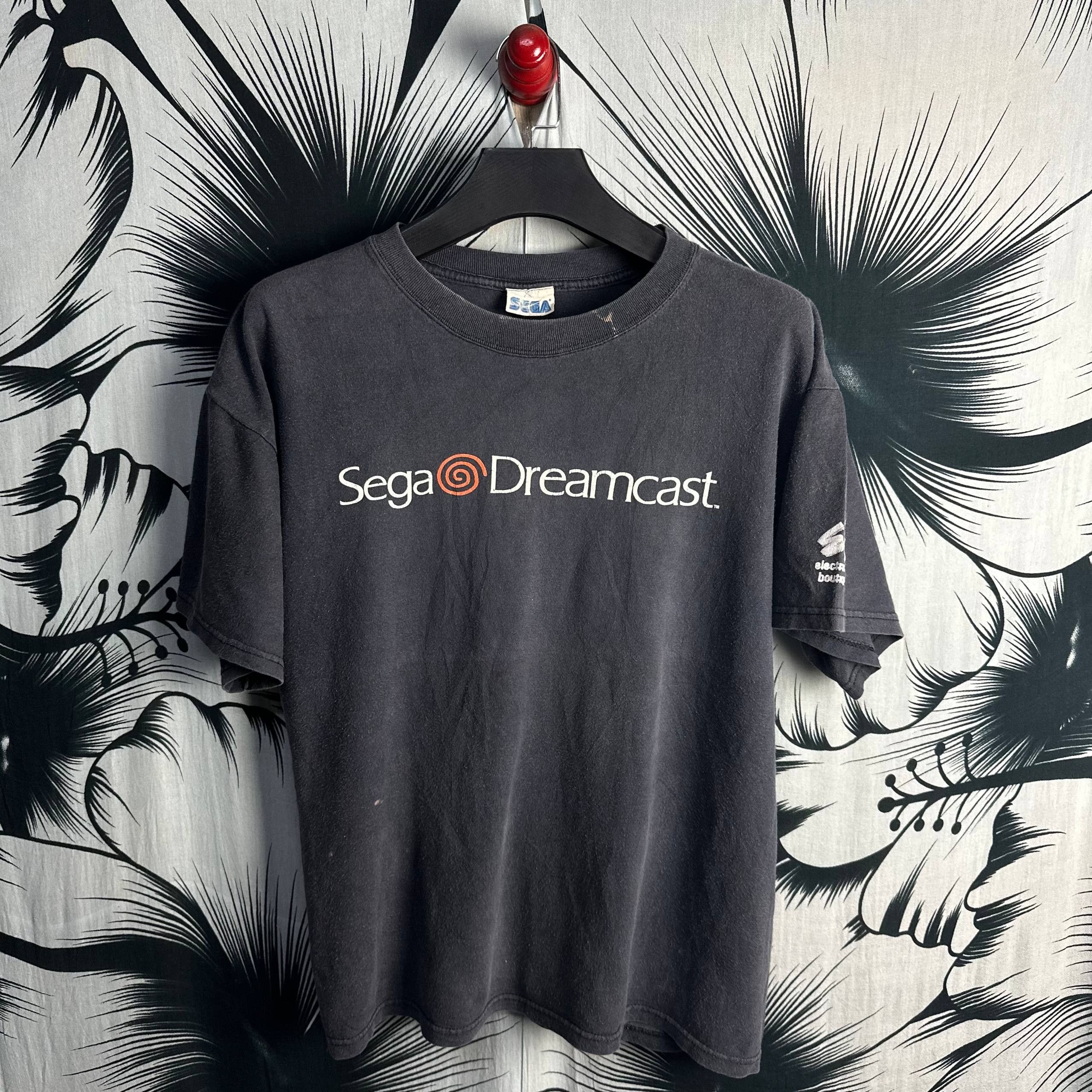 Vintage Vintage 90s Sega Dreamcast Promo Video Game T-Shirt Size US XL / EU 56 / 4 - 1 Thumbnail
