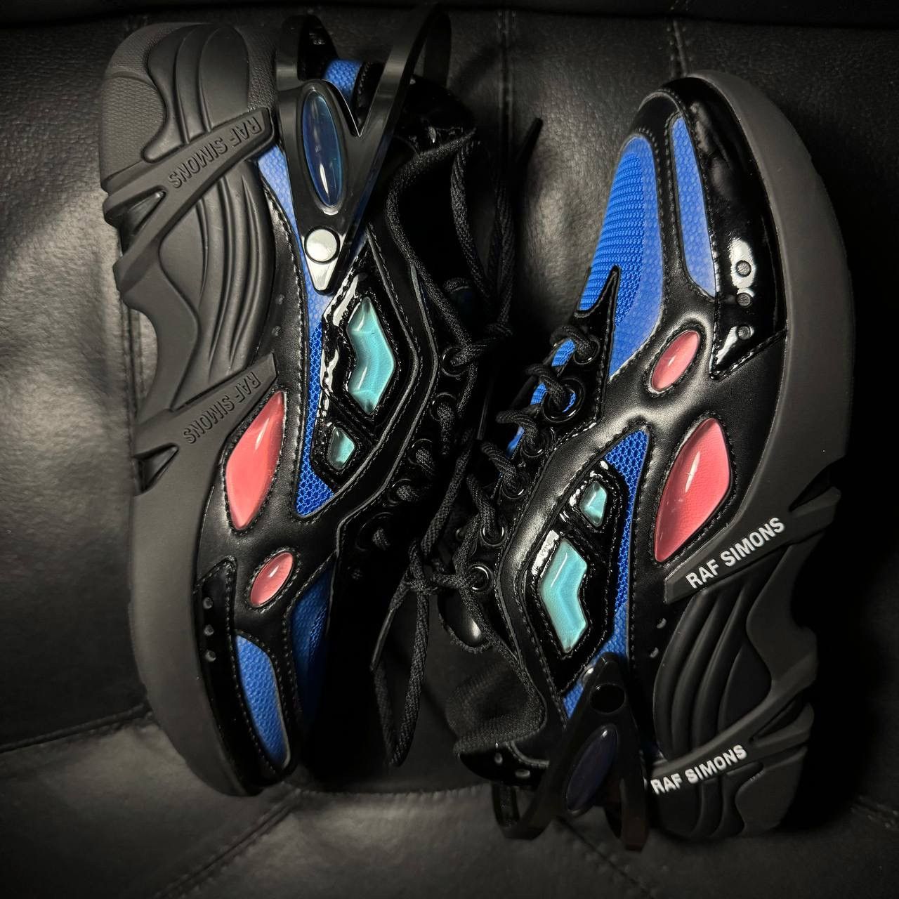 Raf Simons Raf Simons cylon 21 Black Blue Running Shoes Size US 7 / IT 37 - 4 Thumbnail