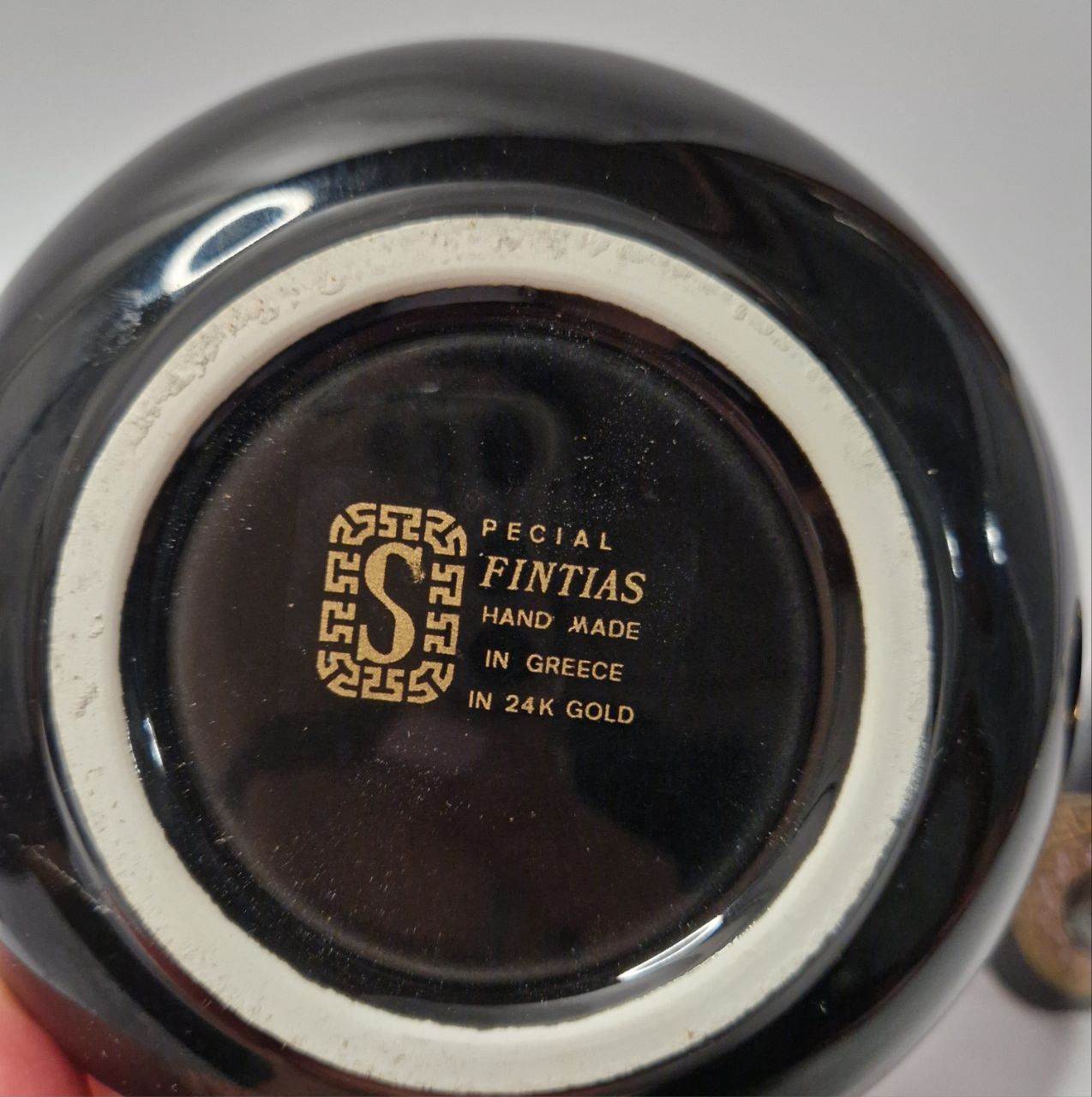 Vintage Vintage Greek “Special Fintias” Ashtray & Table Lighter Set Size ONE SIZE - 6 Thumbnail